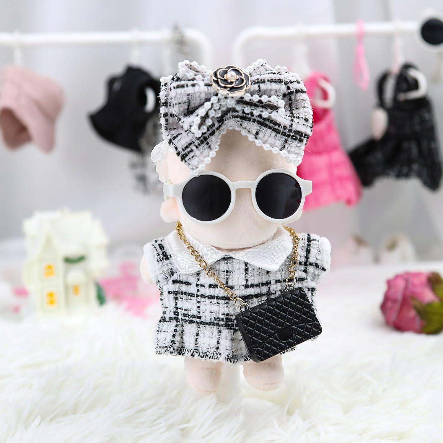 Conjunto de Ropa para Muñeca 15cm Muomdid Elegante 5 Piezas