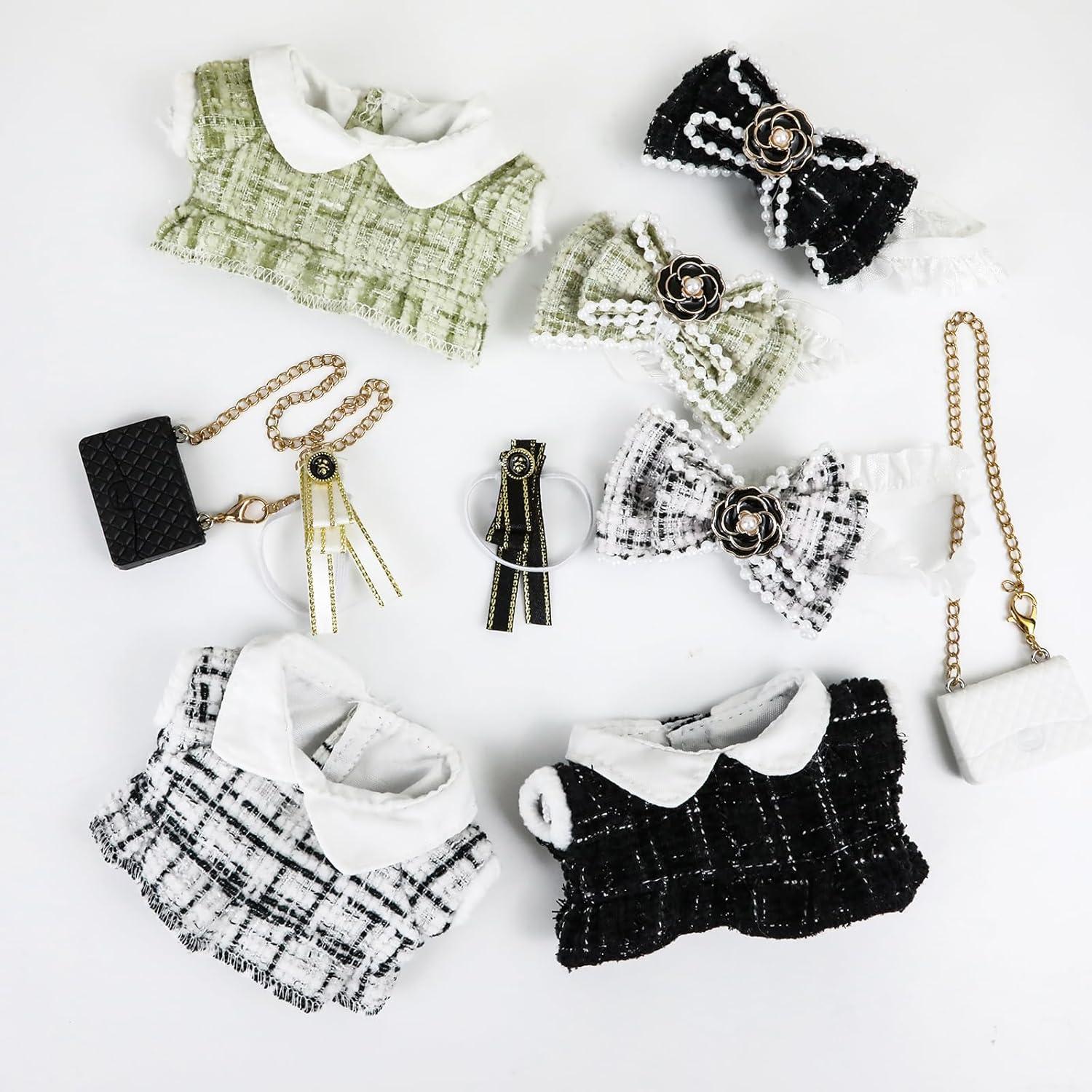 Conjunto de Ropa para Muñeca 15cm Muomdid Elegante 5 Piezas