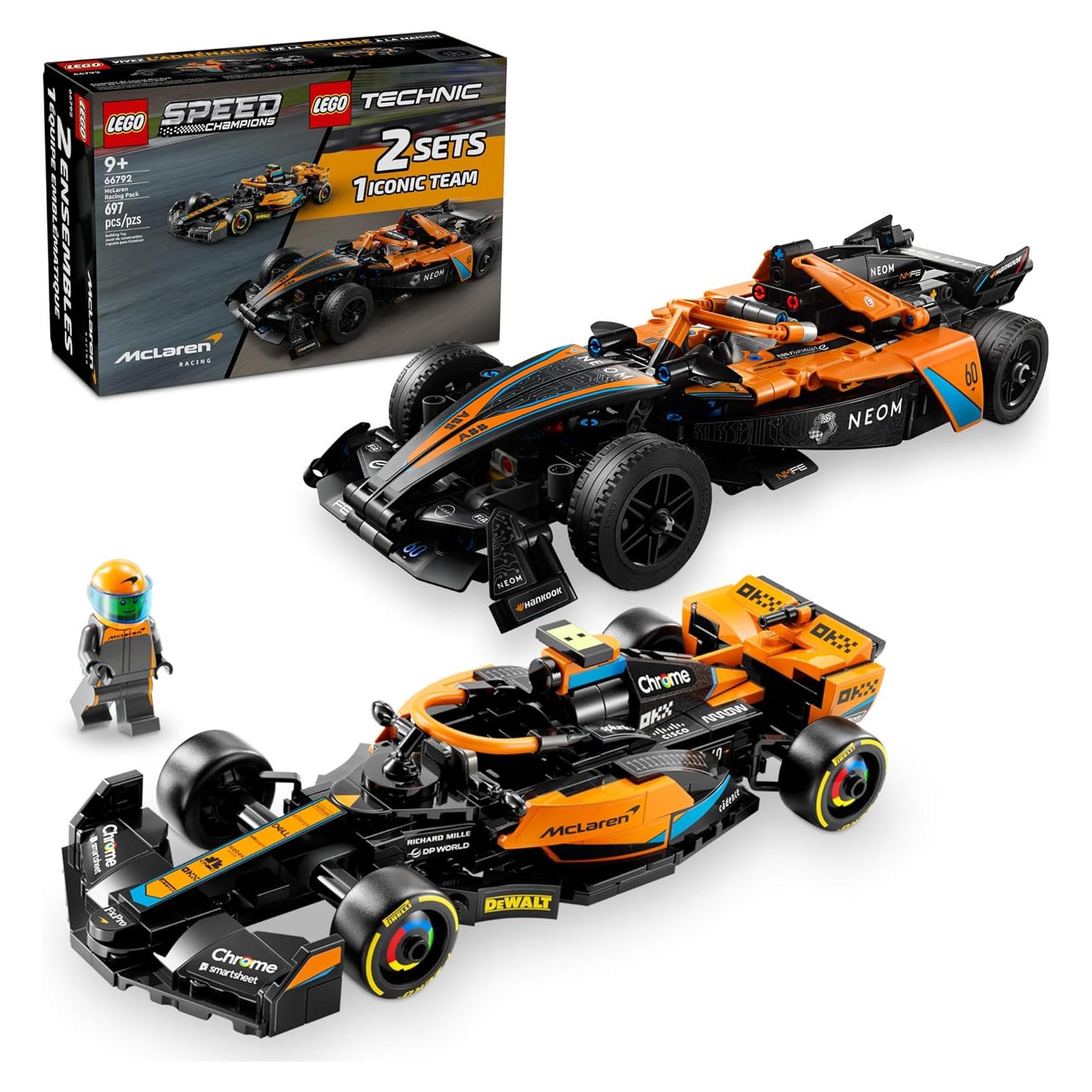 LEGO Paquete McLaren Racing 2 en 1 - Juguetes para Niños
