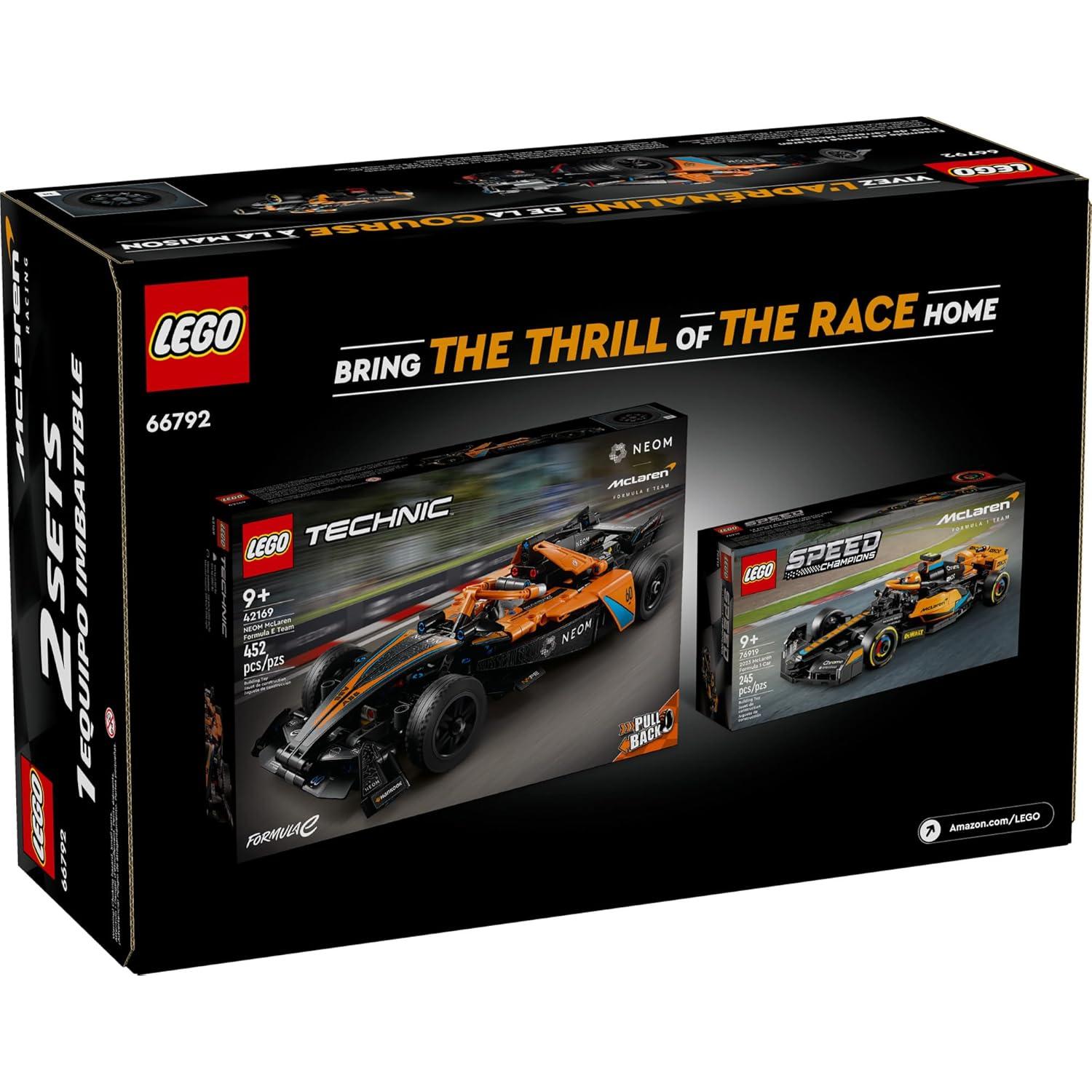 LEGO Paquete McLaren Racing 2 en 1 - Juguetes para Niños