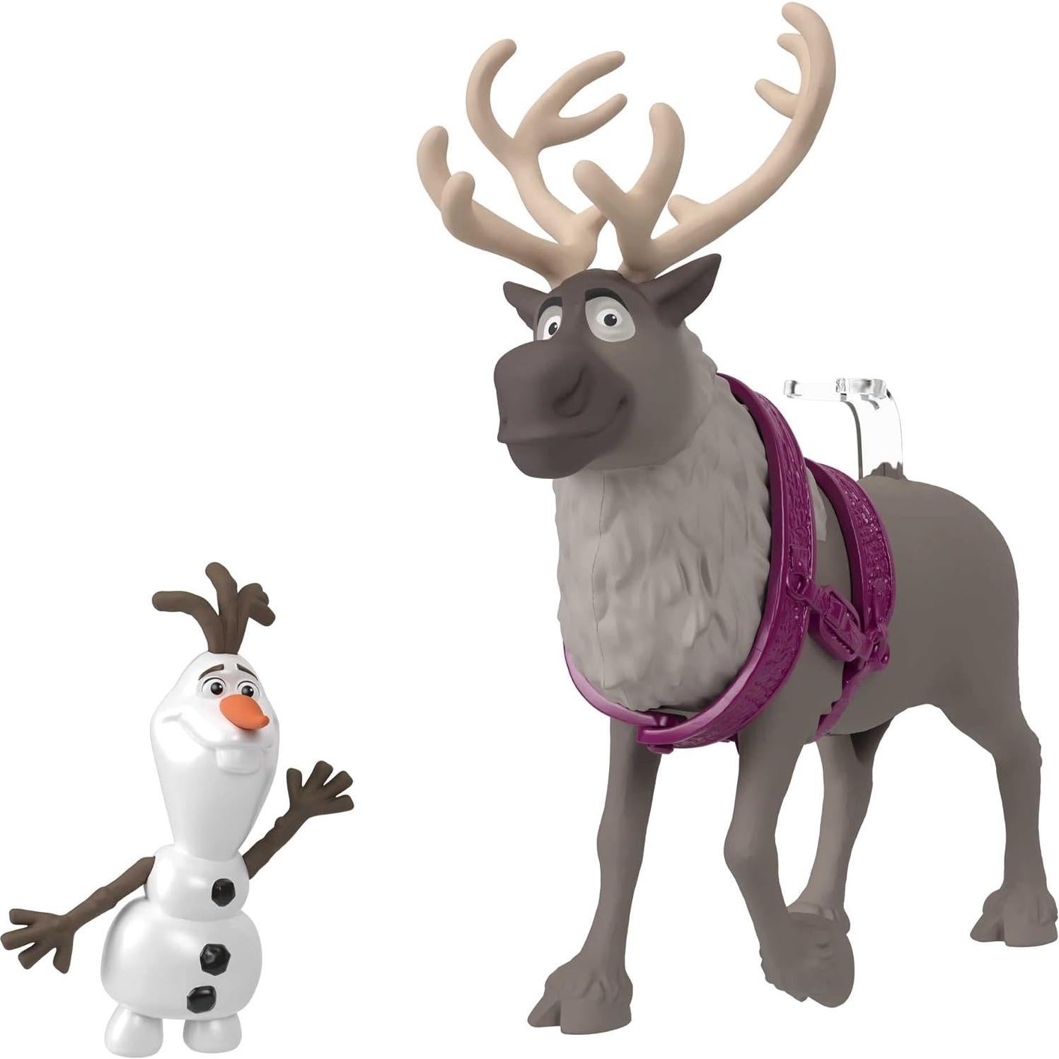 Juego de Juguetes Disney Frozen Mattel 6 Personajes 25x30cm