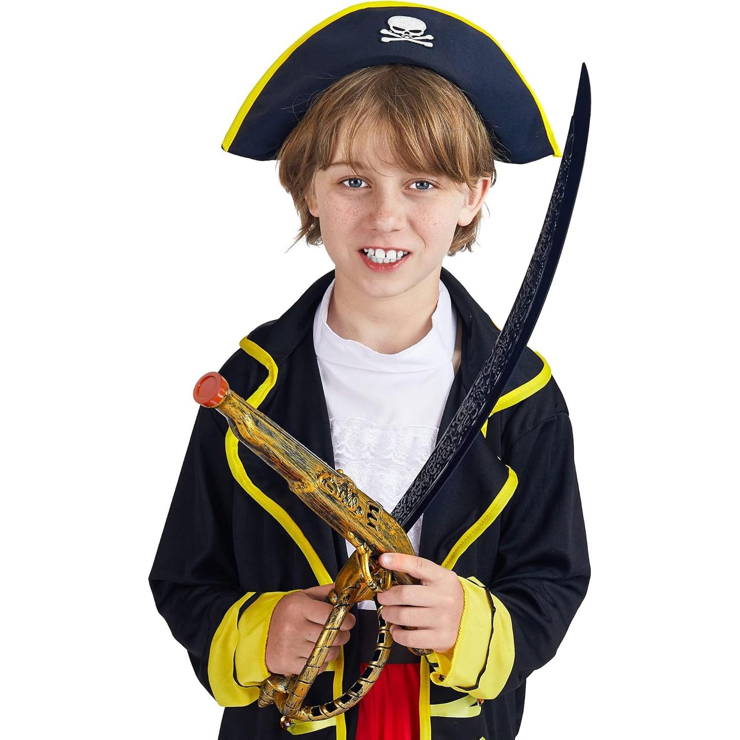 Set Pirata Joyin: Espada 71 cm y Pistolera 40 cm