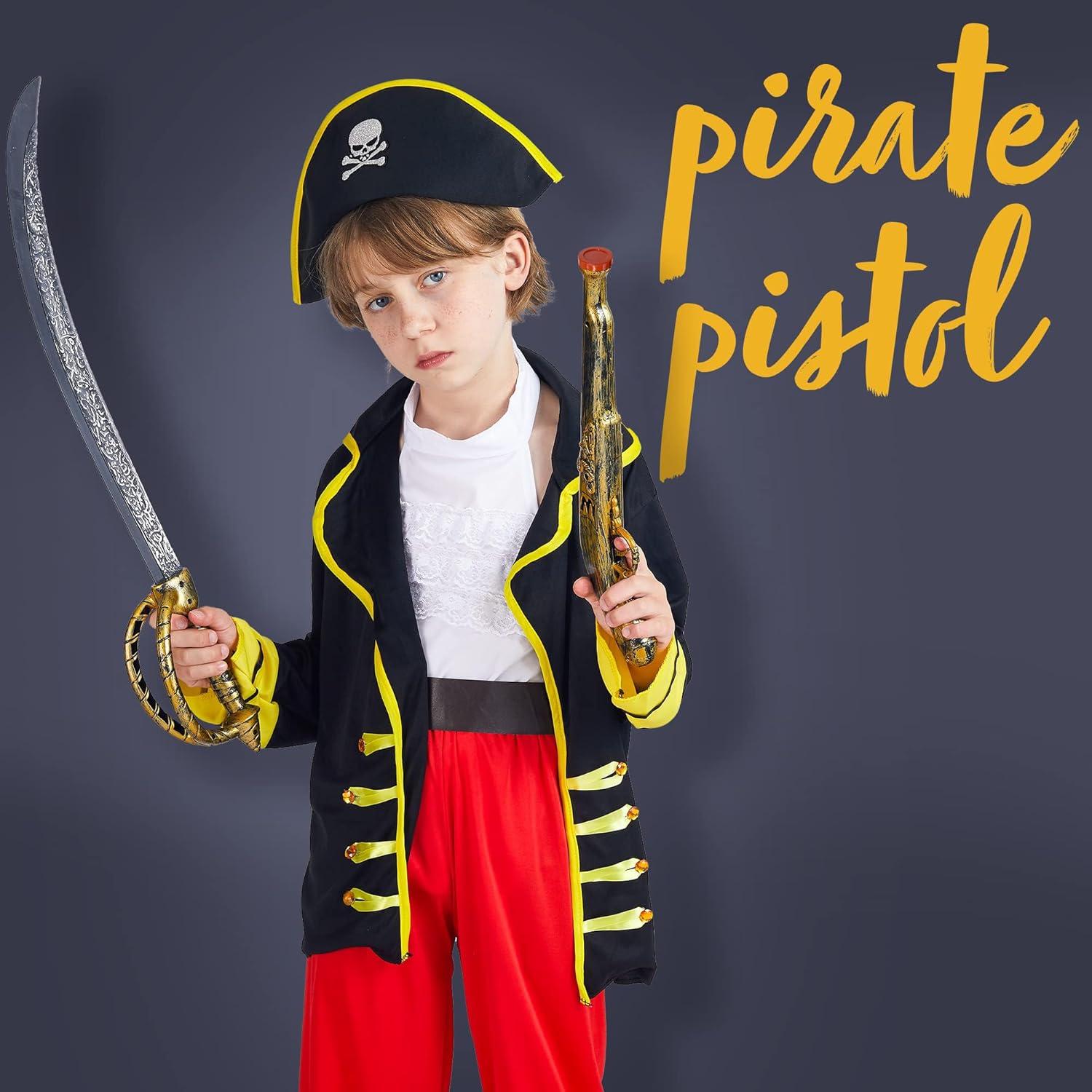 Set Pirata Joyin: Espada 71 cm y Pistolera 40 cm