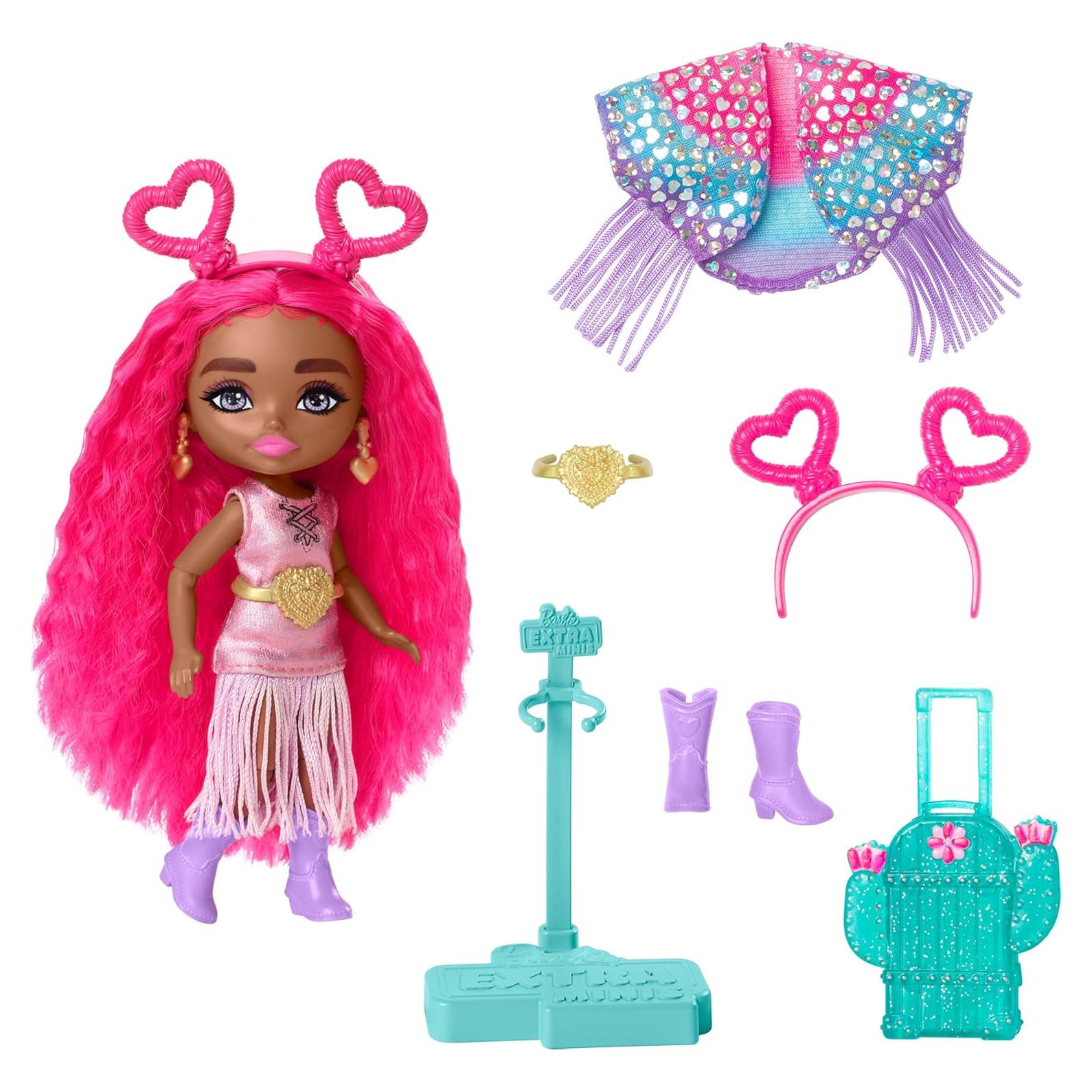 Muñeca de Viaje Barbie Extra Fly Minis Desierto 14 cm