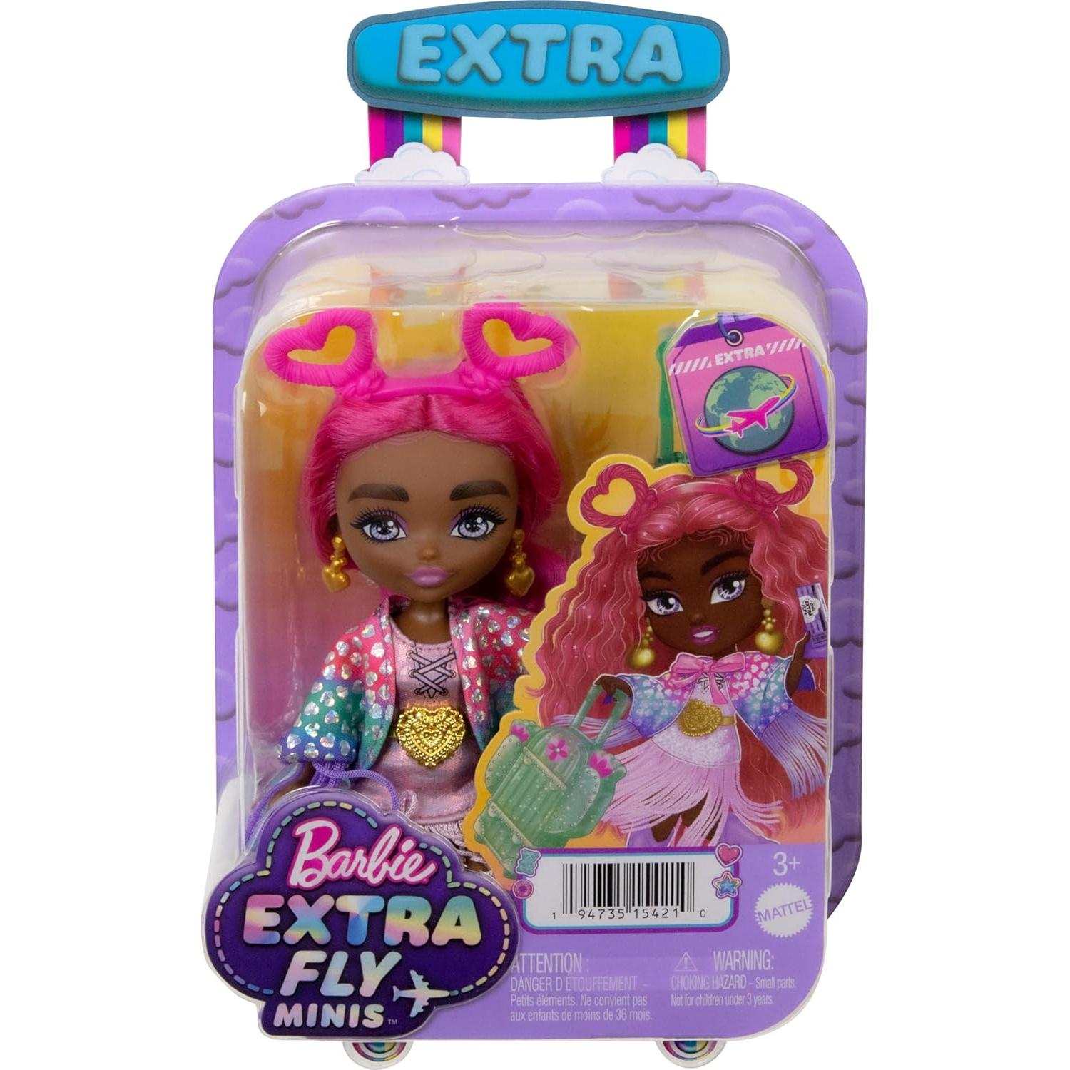 Muñeca de Viaje Barbie Extra Fly Minis Desierto 14 cm