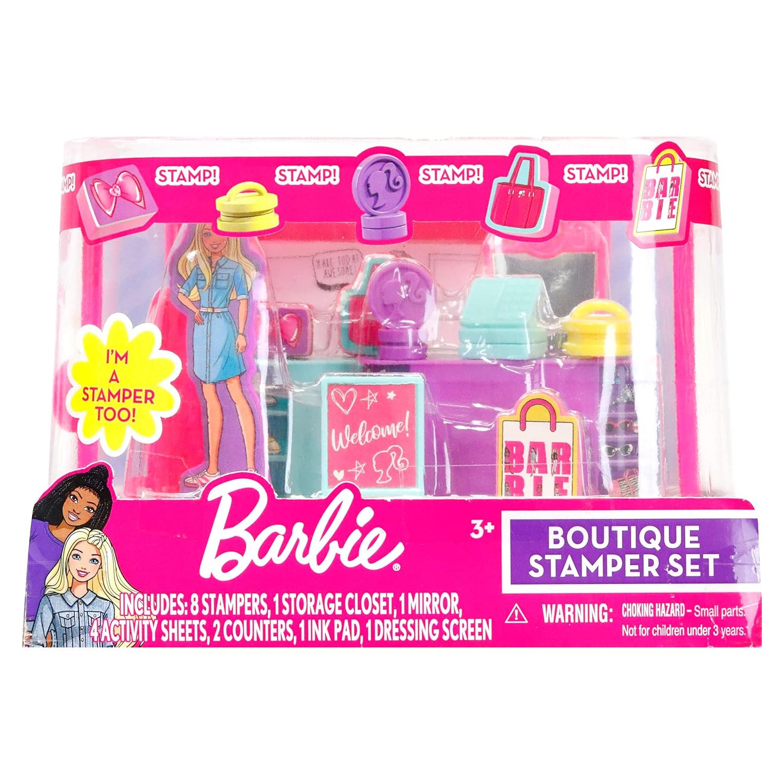 Conjunto de Sellos de Boutique Barbie - 8 Sellos Creativos