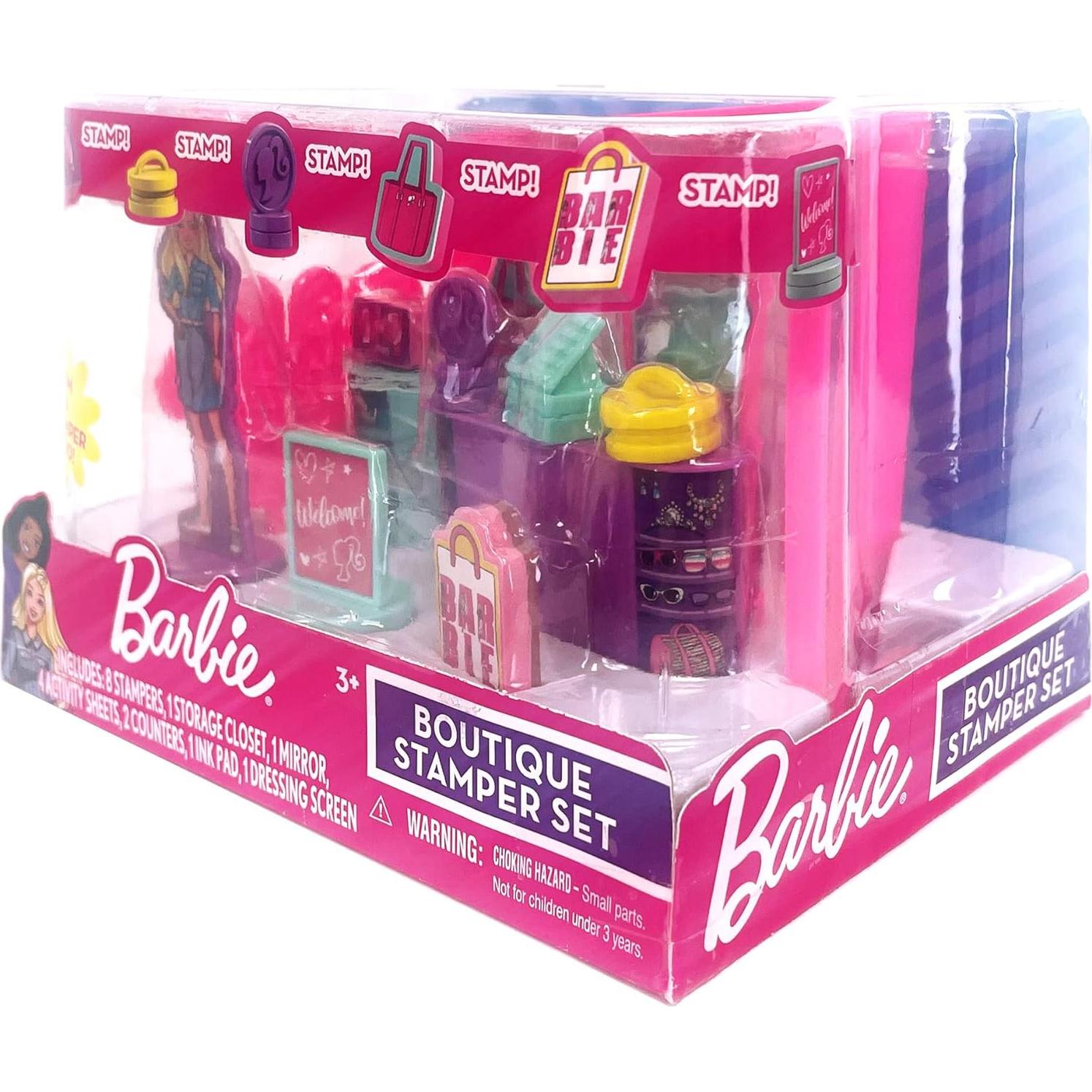 Conjunto de Sellos de Boutique Barbie - 8 Sellos Creativos