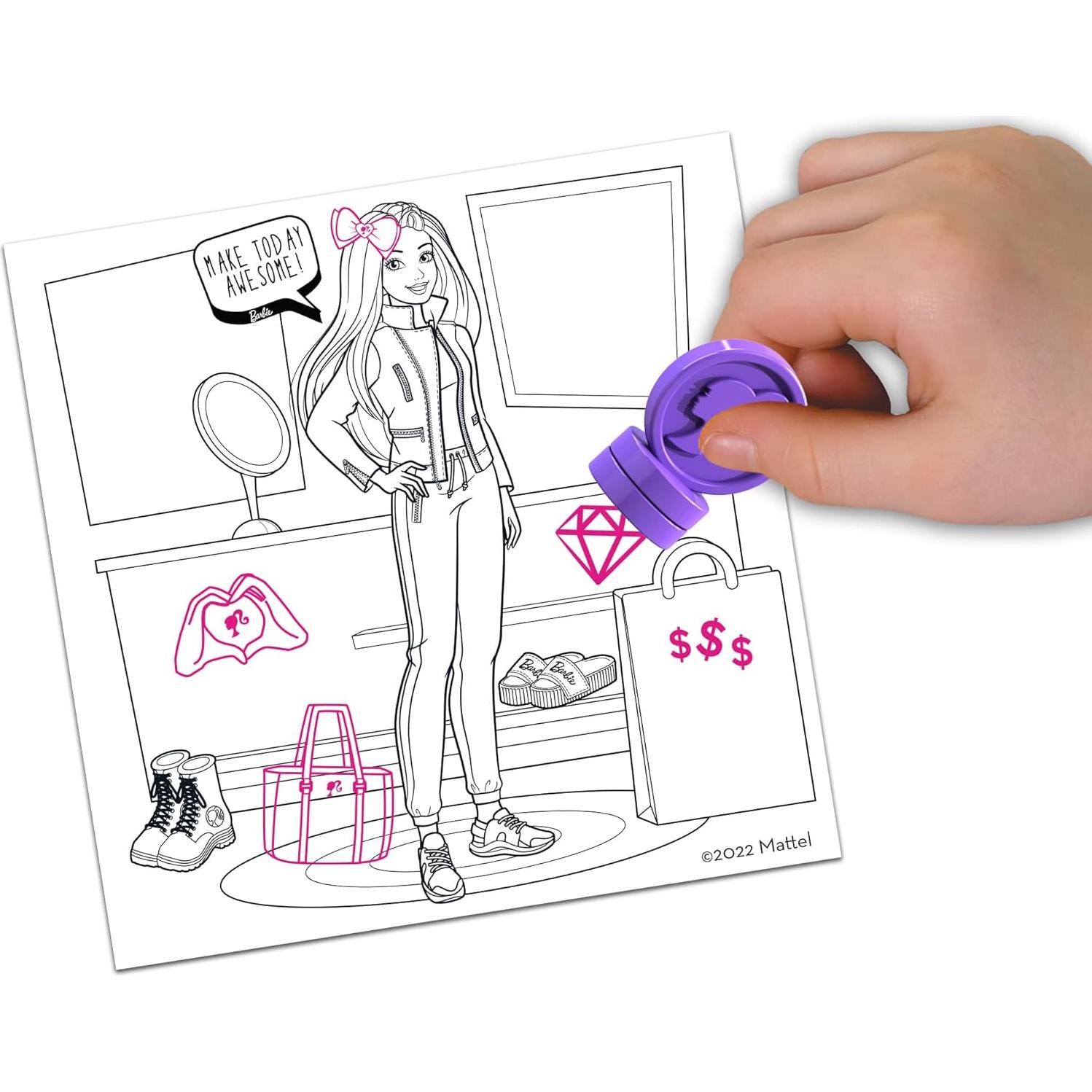 Conjunto de Sellos de Boutique Barbie - 8 Sellos Creativos