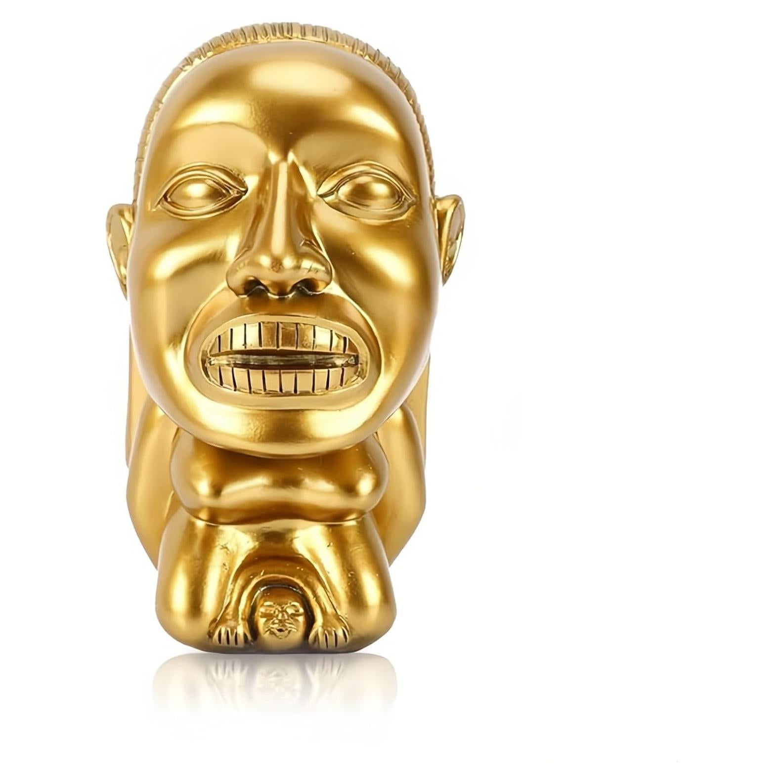 Estatua Fertilidad Dorada Bulex 20cm Decoración Hogar