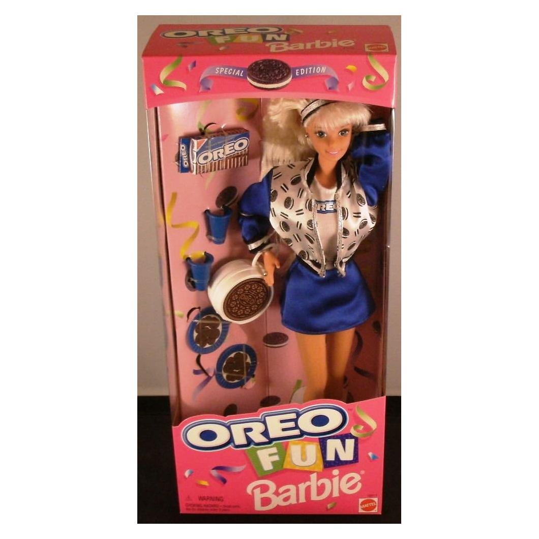 Muñeca Barbie Edición Especial Oreo Mattel 33 cm