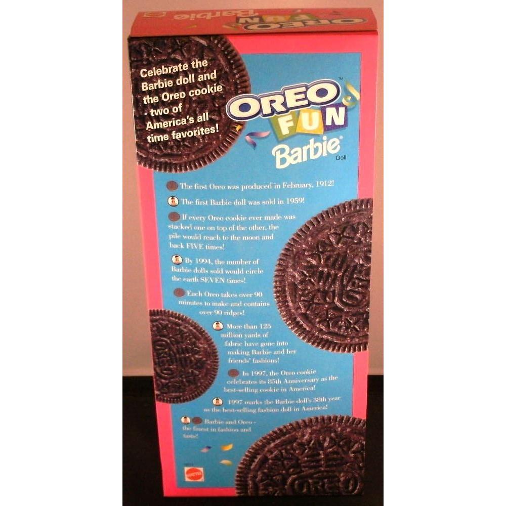 Muñeca Barbie Edición Especial Oreo Mattel 33 cm