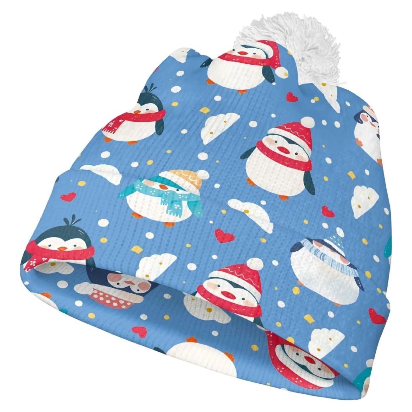 Gorro Beanie Infantil Annejudy Invierno Talla Única Pompón