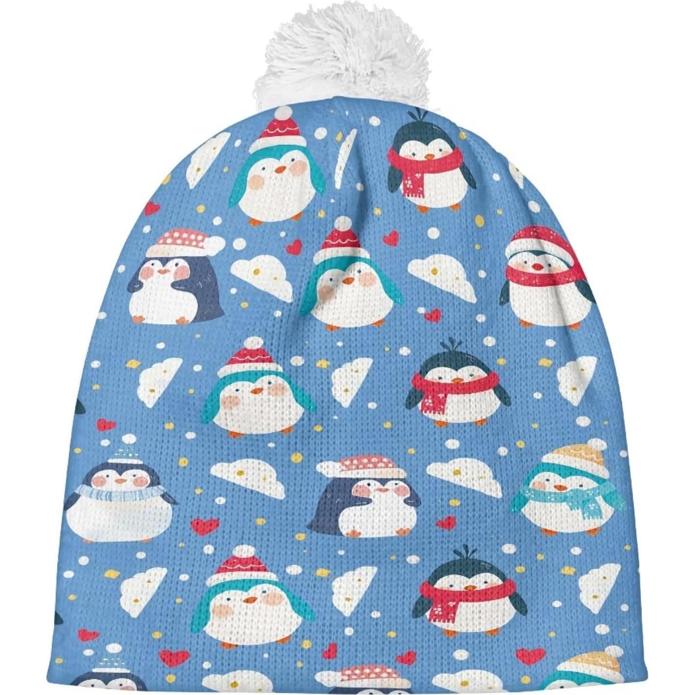 Gorro Beanie Infantil Annejudy Invierno Talla Única Pompón