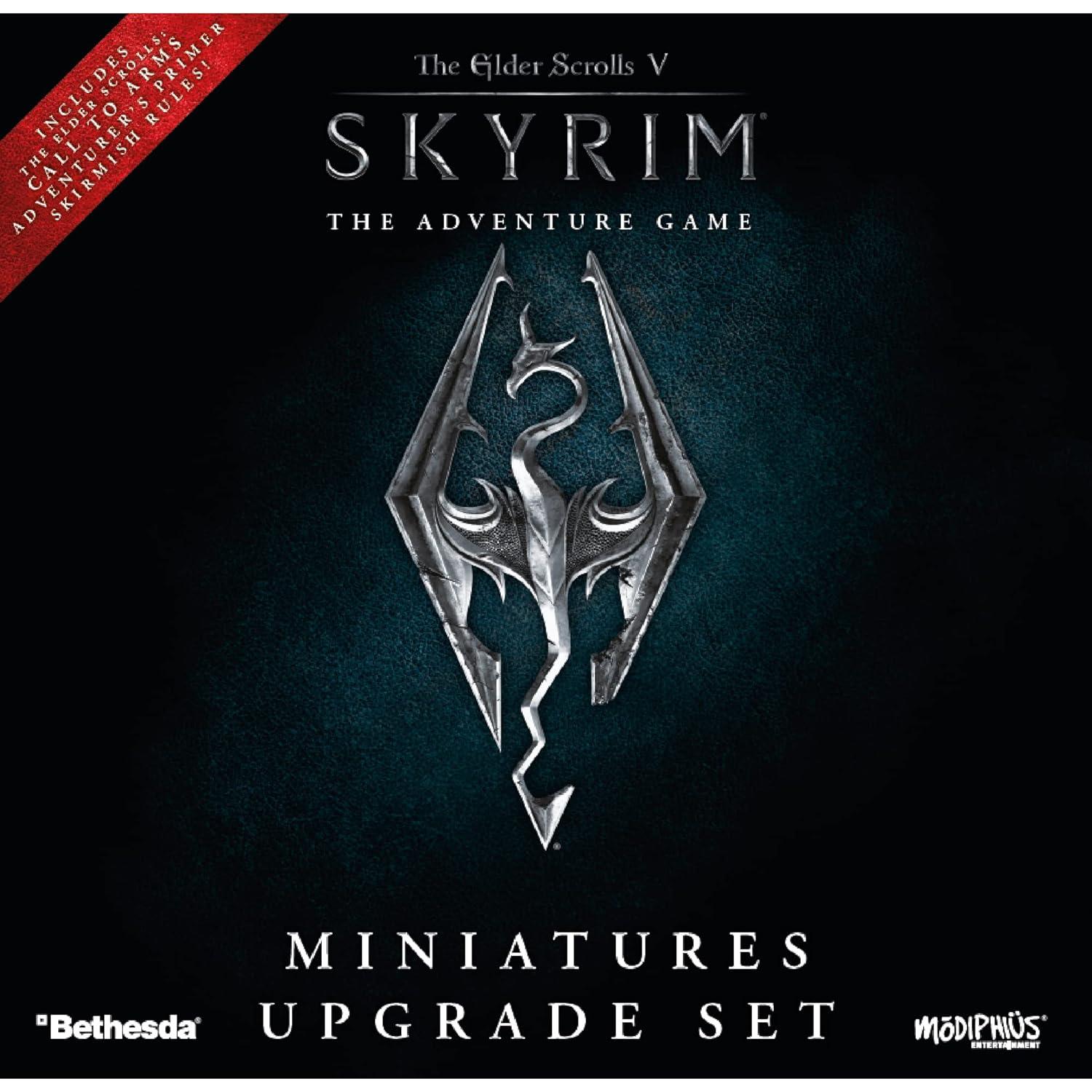 Skyrim Juego de Aventura Modiphius Miniaturas 1-4 Jugadores