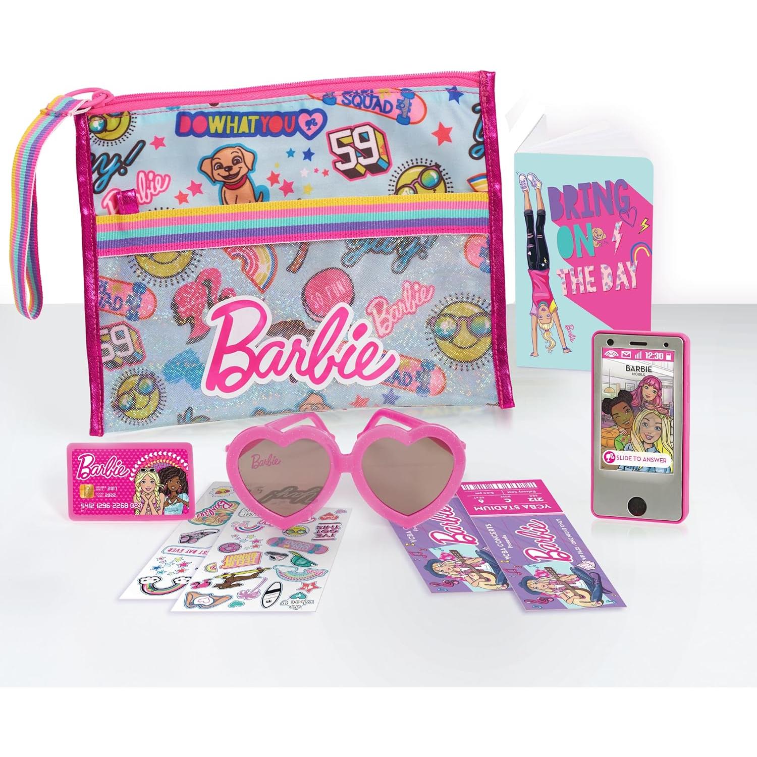 Conjunto de bolso electrónico Barbie 10 piezas Just Play