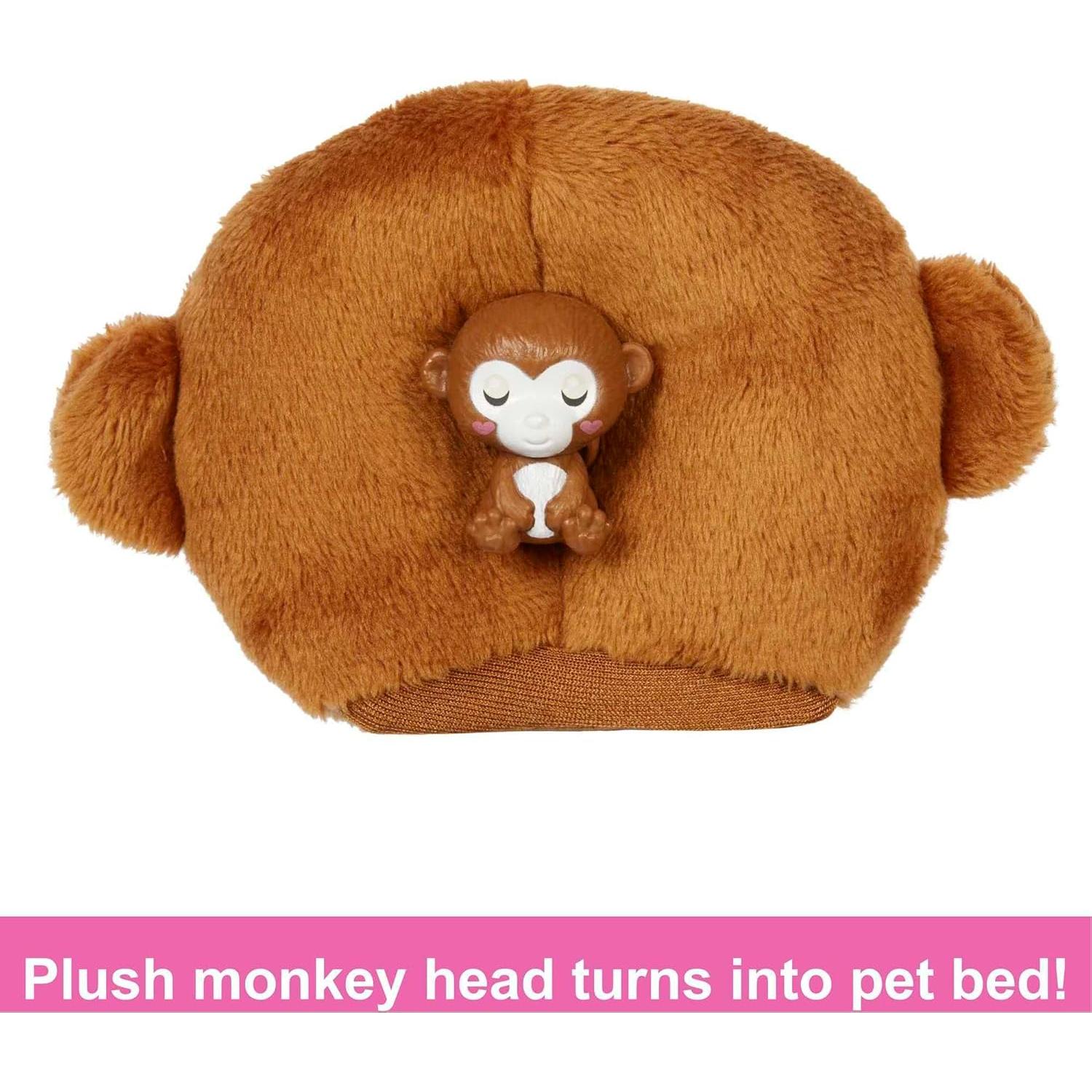 Muñeca Barbie Cutie Reveal Mono - 10 Sorprisas y Cambio de Color