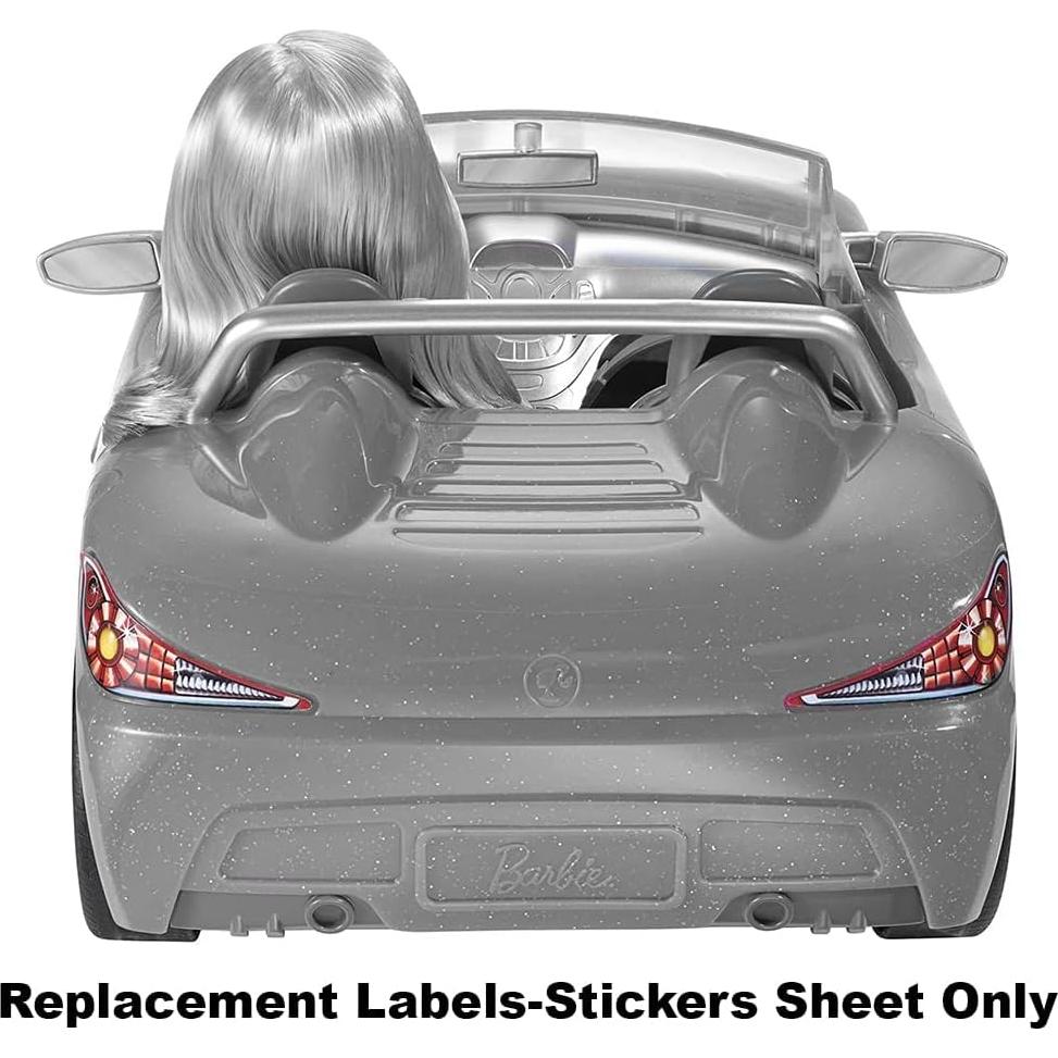 Hoja de Stickers de Repuesto Barbie Convertible Glam CGG92