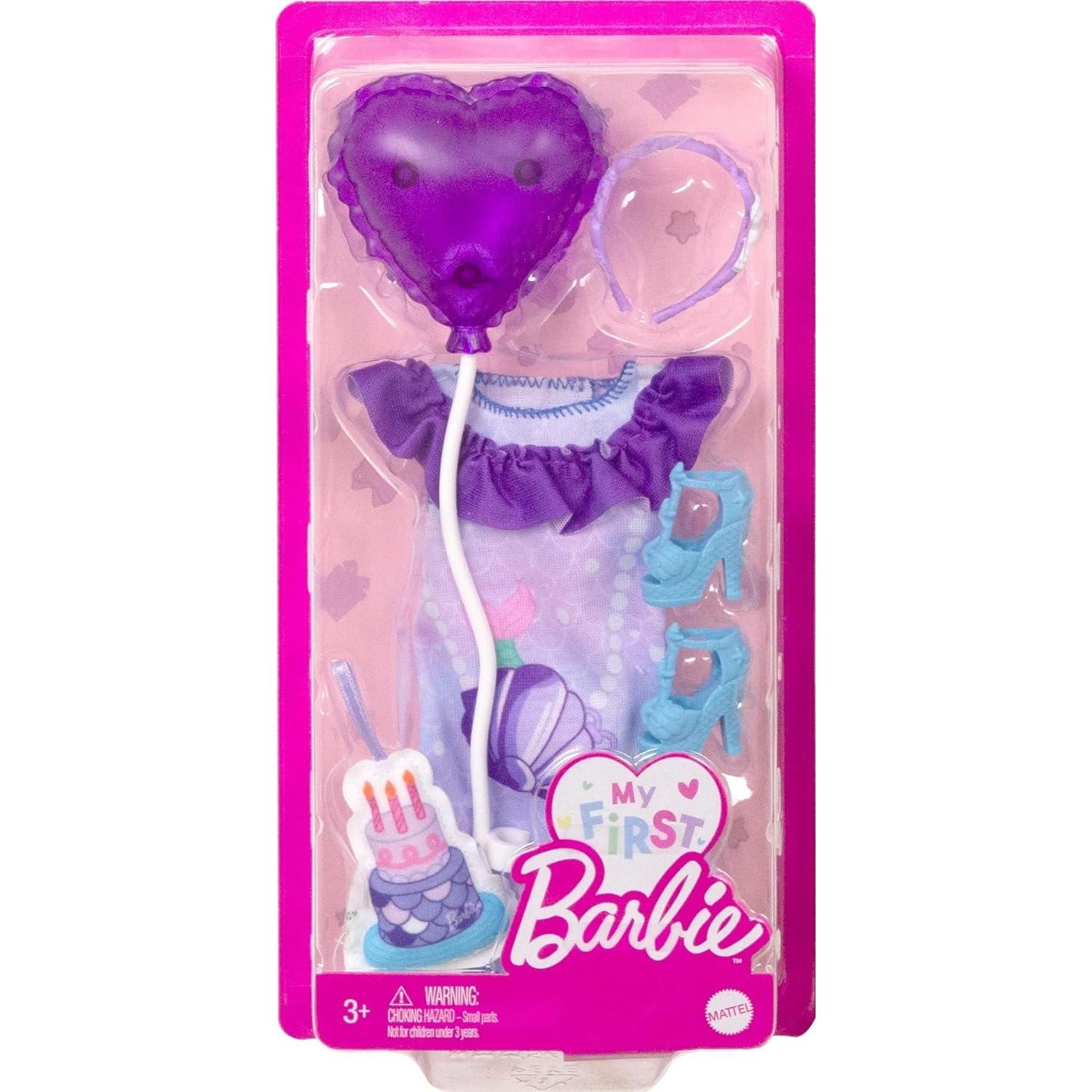 Barbie Mi Primer Ropa de Fiesta Sirena 34.3 cm Mattel