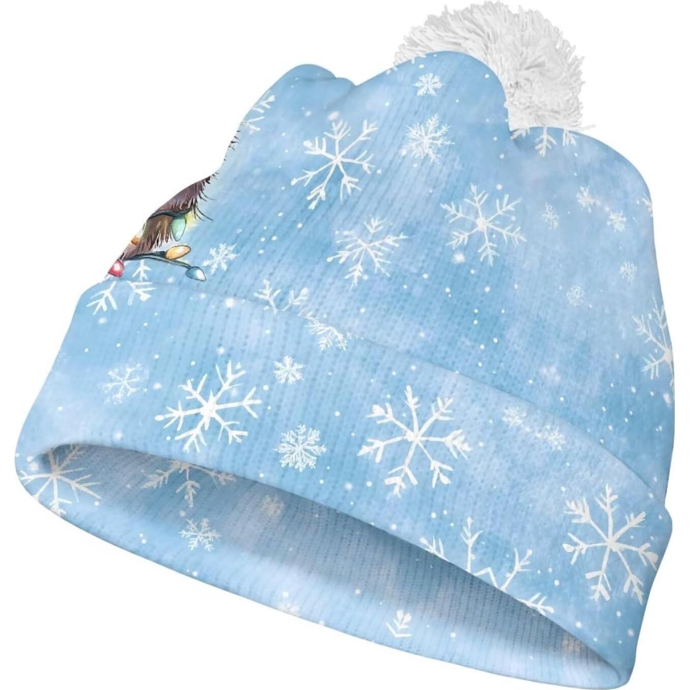 Gorro de Lana para Niños con Pompón - Talla Única - Invierno