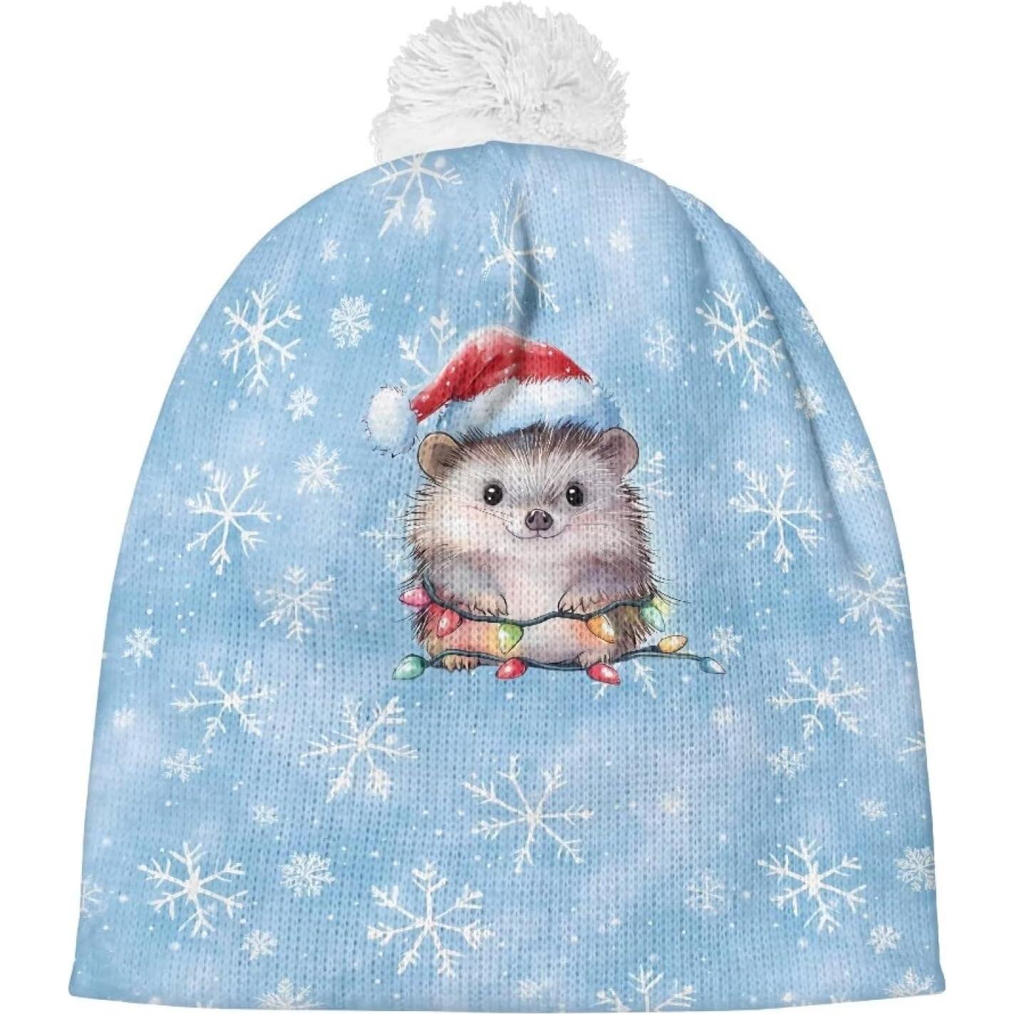 Gorro de Lana para Niños con Pompón - Talla Única - Invierno