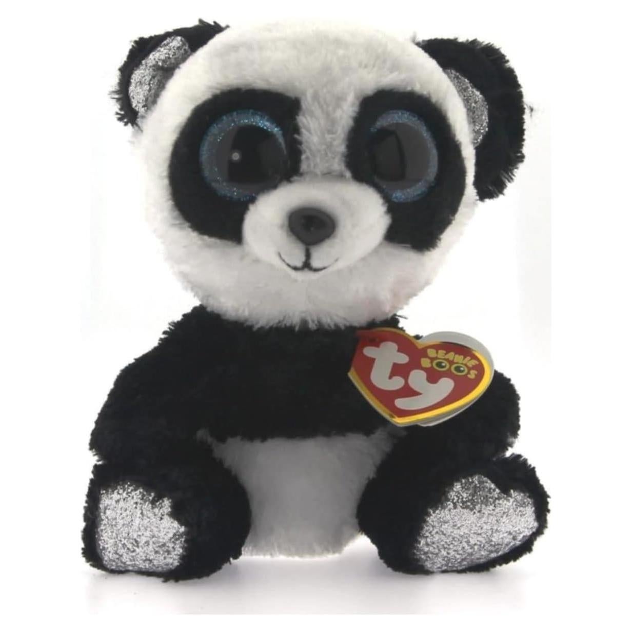 Peluche TY Beanie Boo Panda de Bambú 28 cm Multicolor