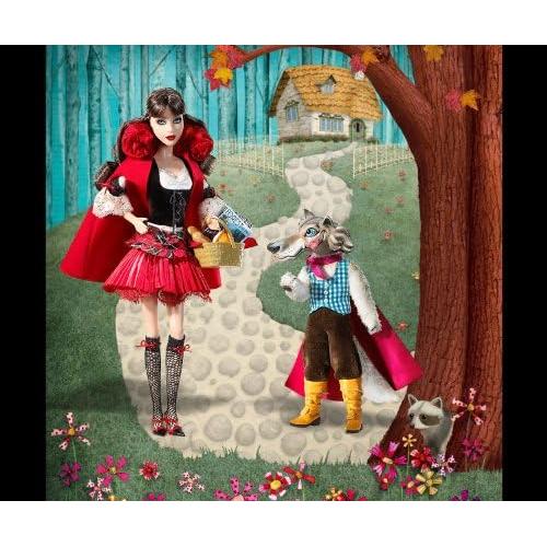 Conjunto de Regalo Barbie Caperucita Roja y Lobo - 2008