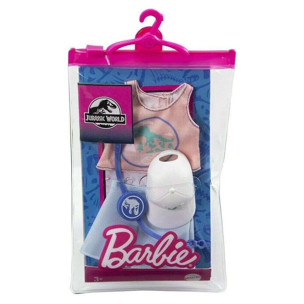Ropa de Muñeca Barbie Jurassic World con Accesorios