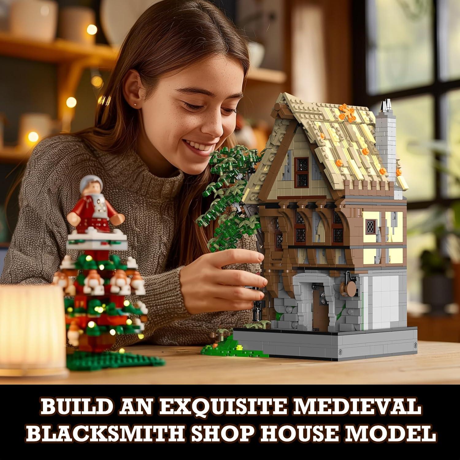 Set de Construcción Tienda de Herrero Medieval 30122