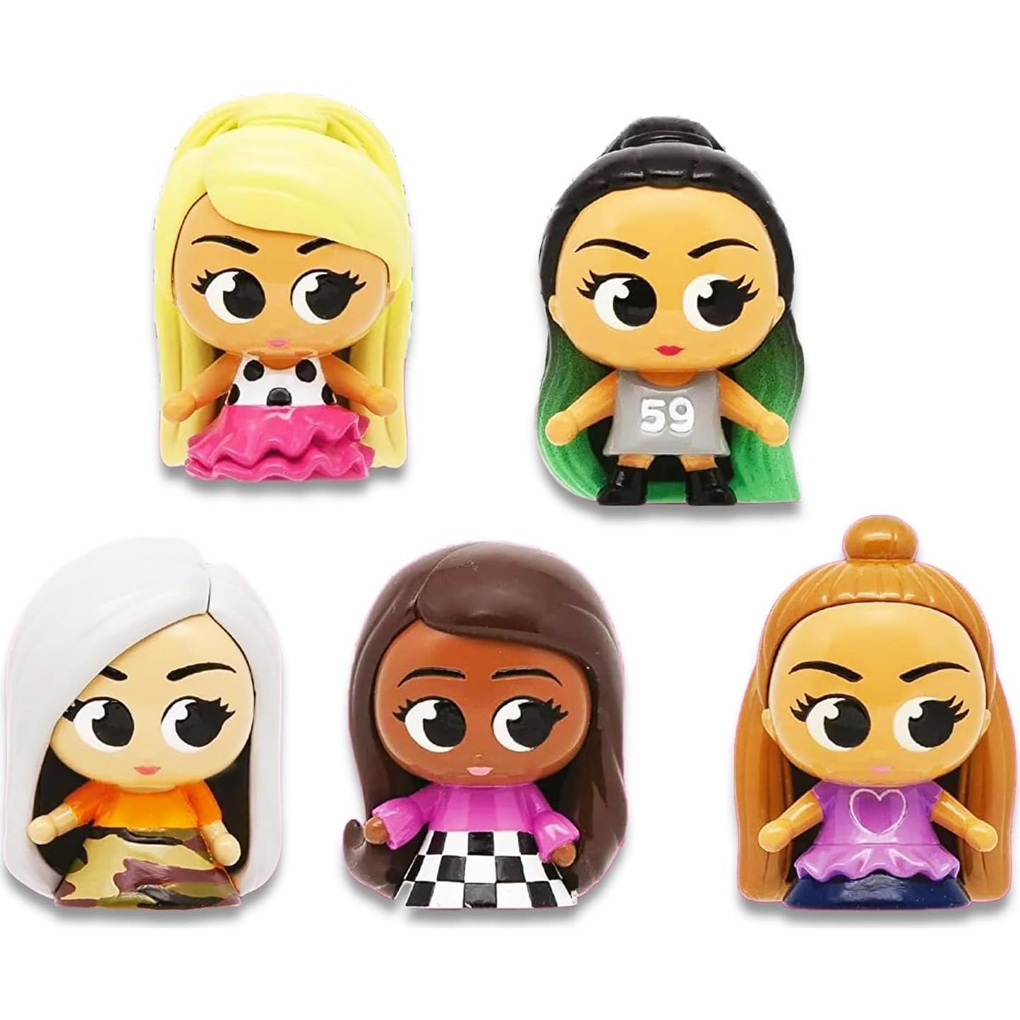 Barbie MashEms Paquete de 4 Juguetes Misteriosos para Niñas