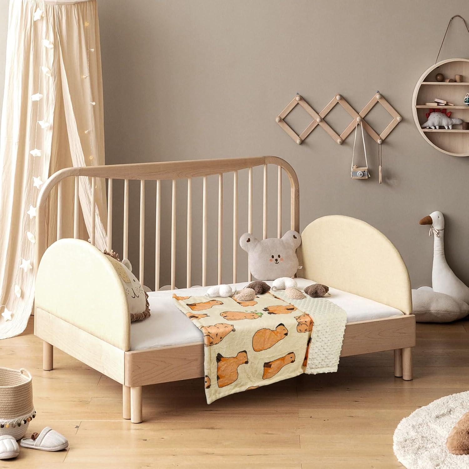 Manta de Bebé DCOOLGO Capibara Doble Capa 101.6x67.3cm