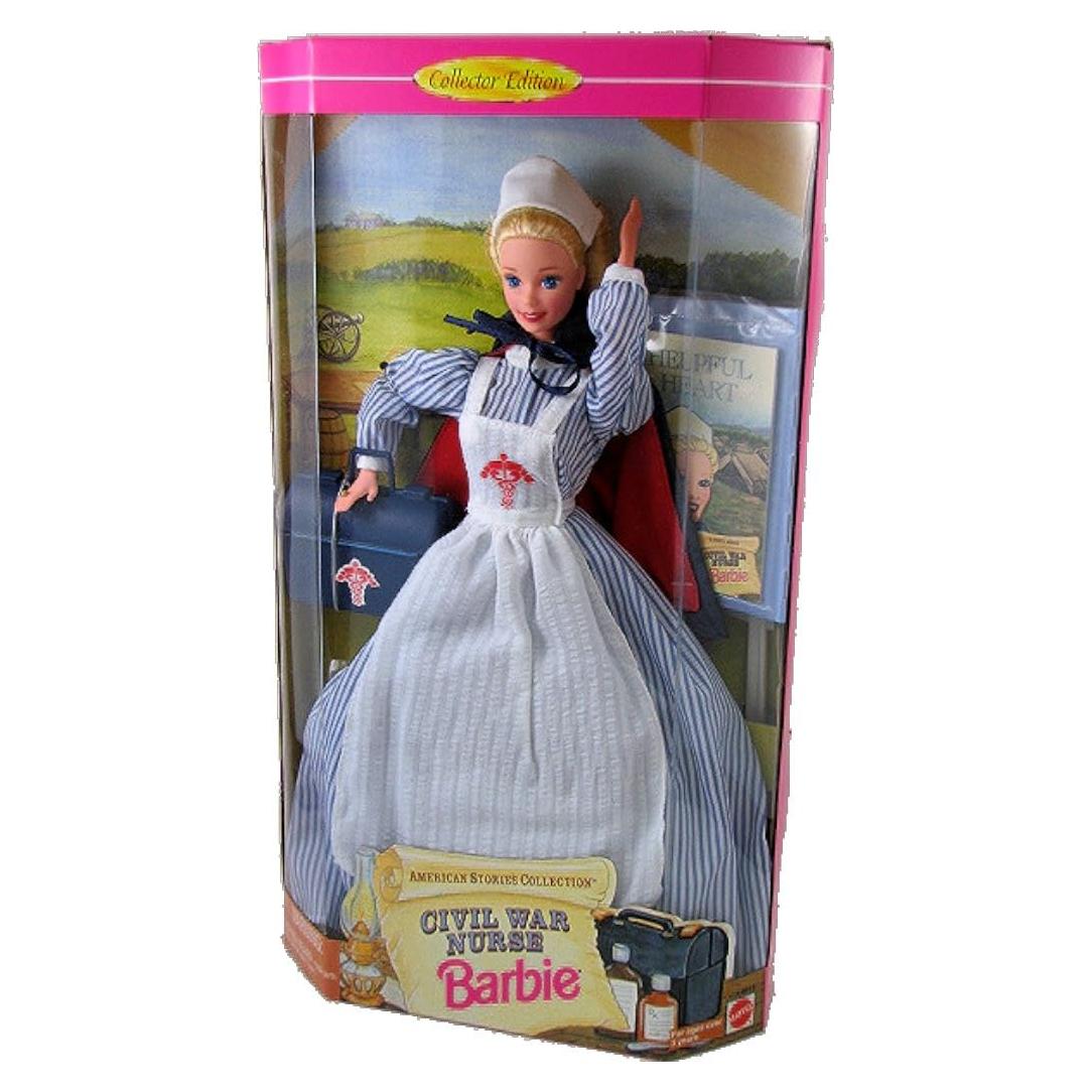 Muñeca Barbie Enfermera Guerra Civil Mattel 30.48 cm Coleccionista