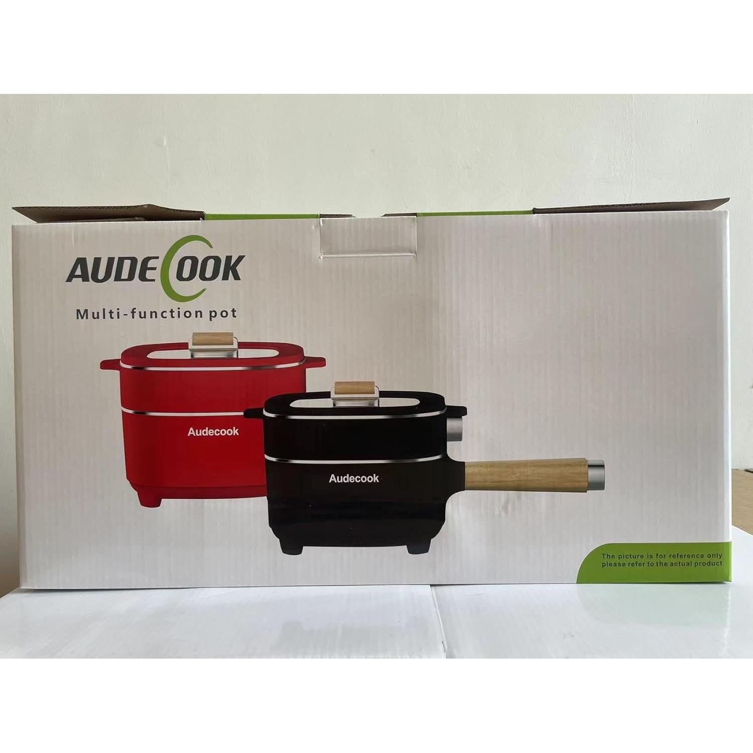 Olla Caliente Eléctrica Audecook 2L con Vaporera 20cm