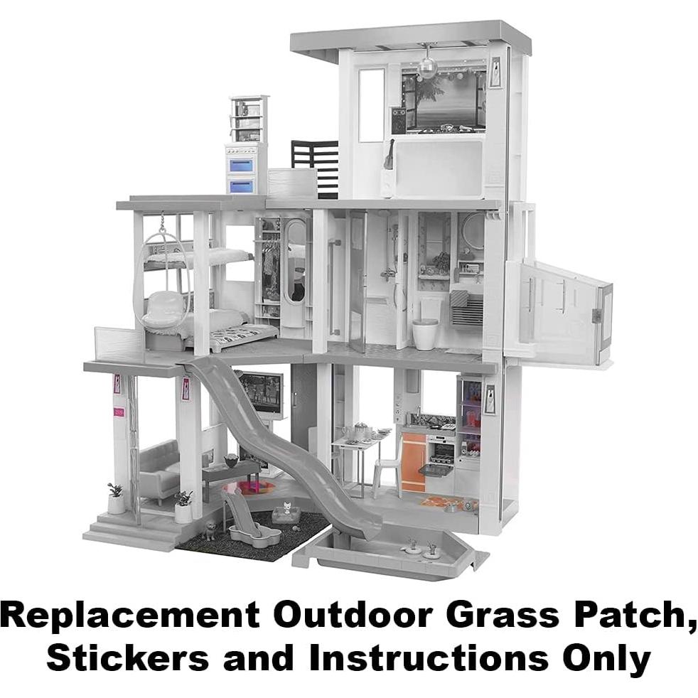 Piezas de Repuesto Barbie GRG93 - Parche Césped y Calcomanías