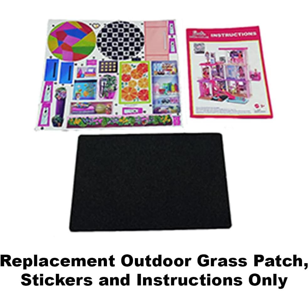 Piezas de Repuesto Barbie GRG93 - Parche Césped y Calcomanías