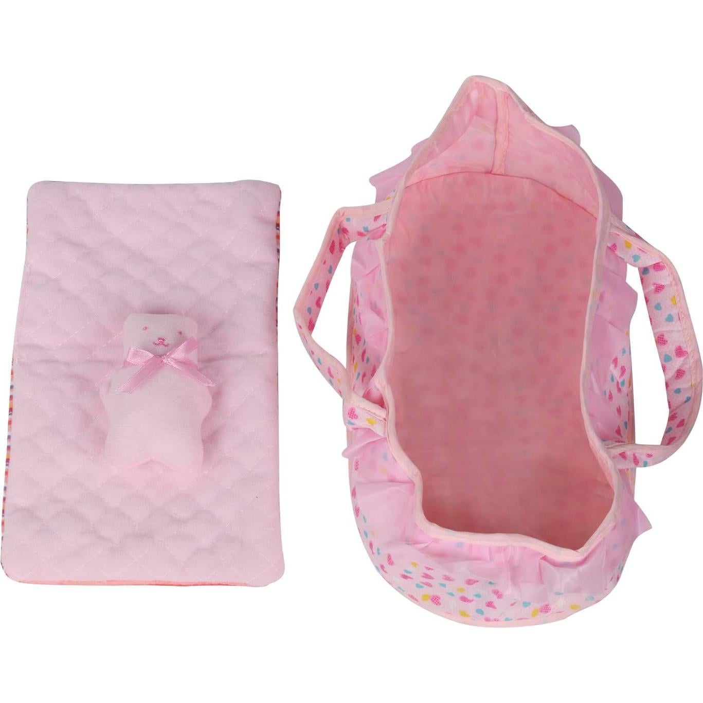 Manta de Cuna para Muñeca Chenghai 30.48 cm con Accesorios