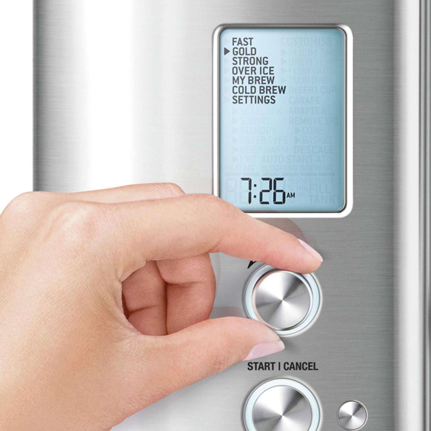 Cafetera de Goteo Breville BDC400BSS, Acero Inoxidable, 1.77L