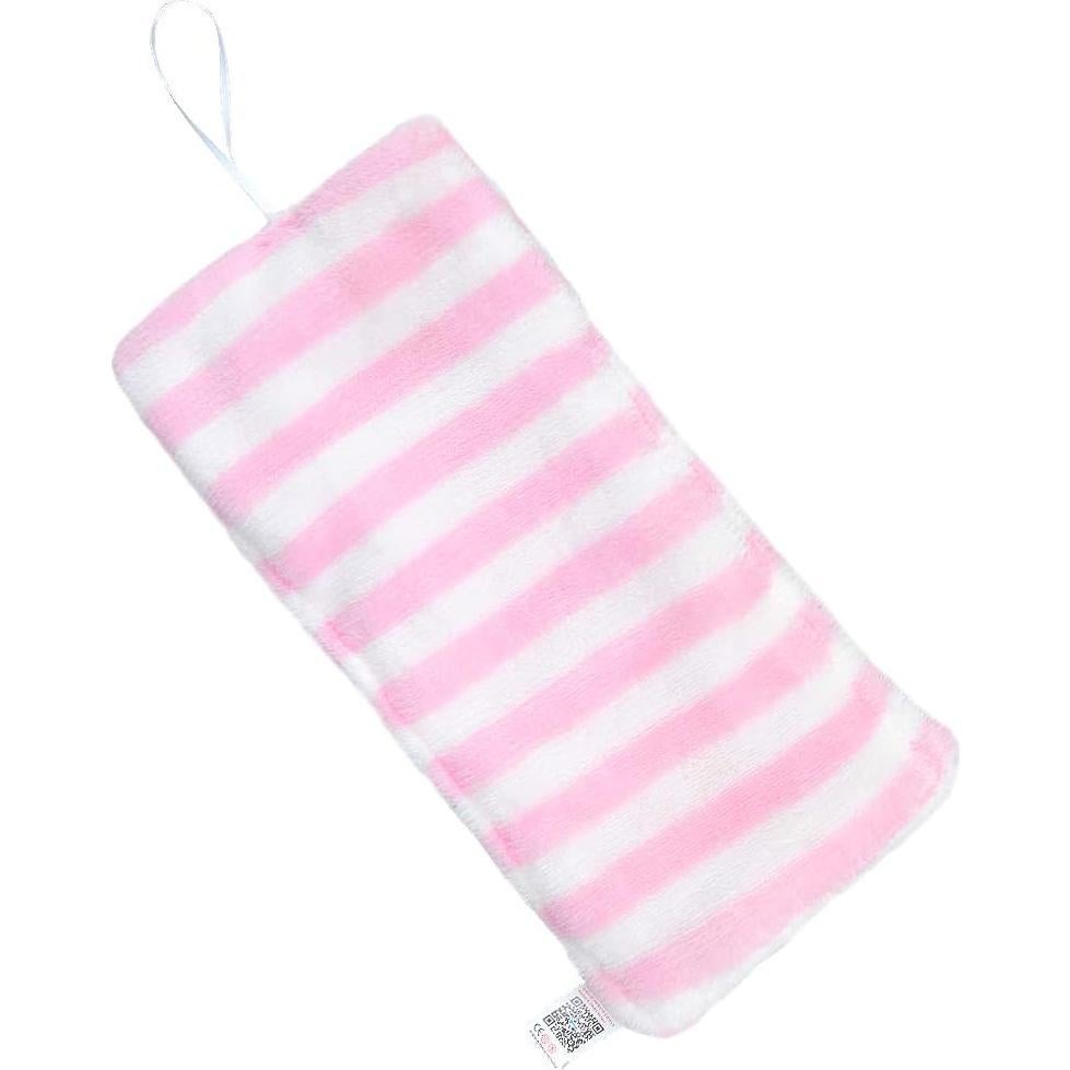 Saco de dormir de peluche E-TING para muñecas 29.21 cm Rayas rosas