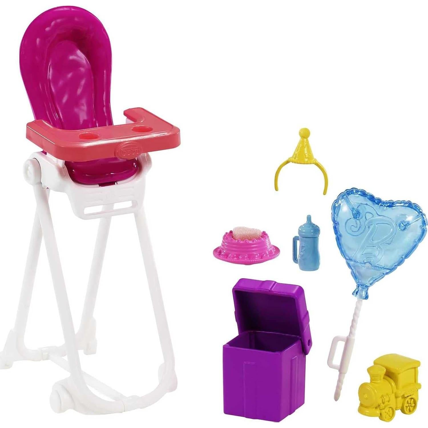 Conjunto de Juego Barbie Skipper Cuidado de Niños Inc. Fiesta