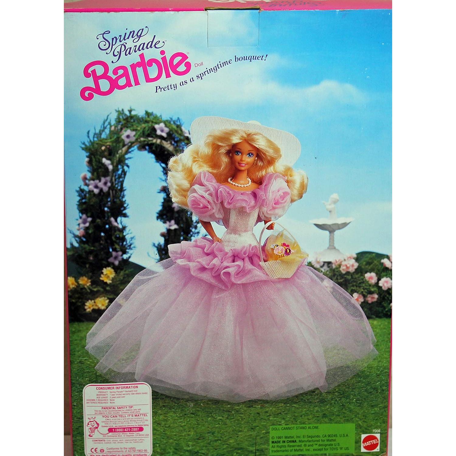 Muñeca Barbie Edición Limitada Desfile Primavera 34.5x24.6cm