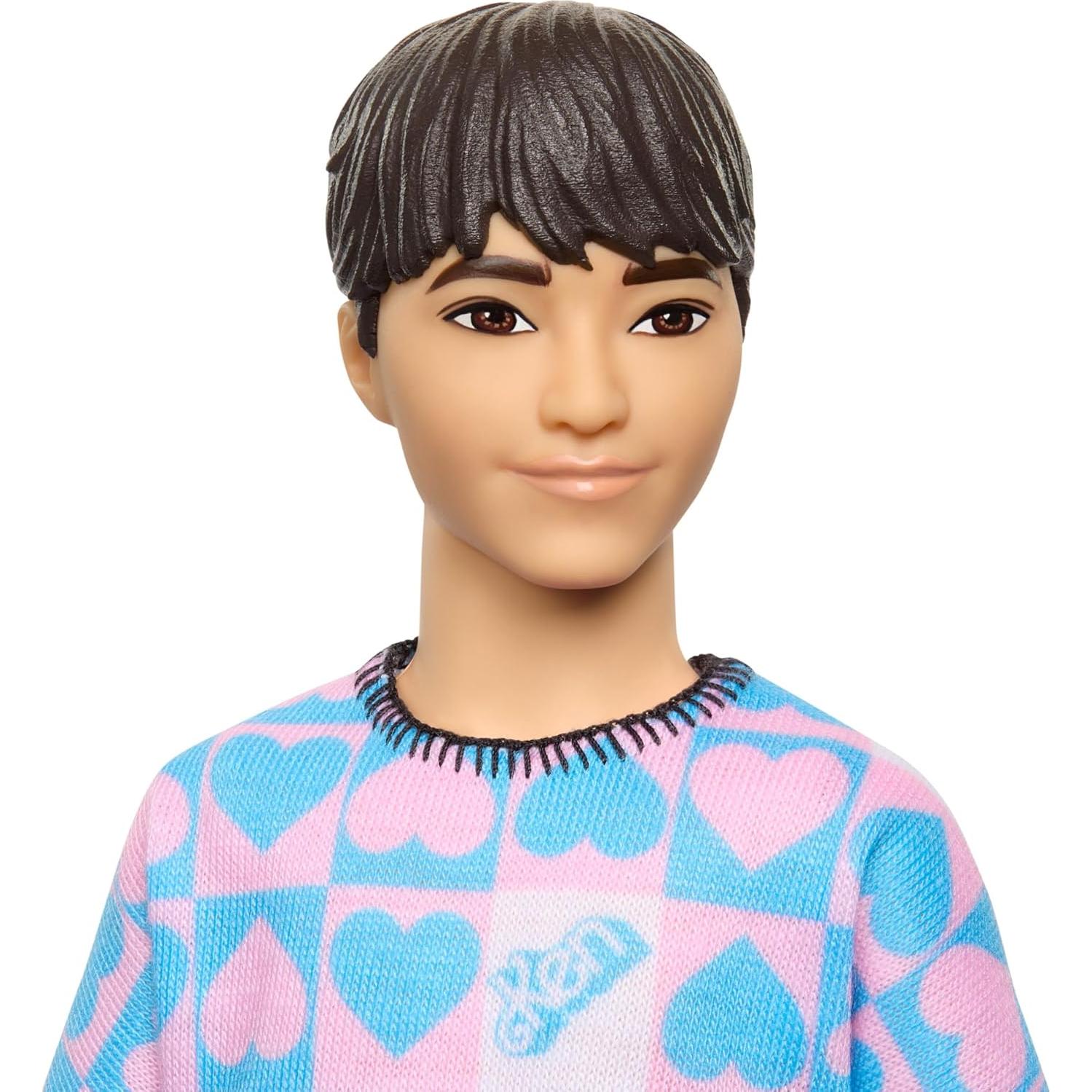 Muñeco Ken Fashionistas Mattel #219 con camisa y pantalones cortos