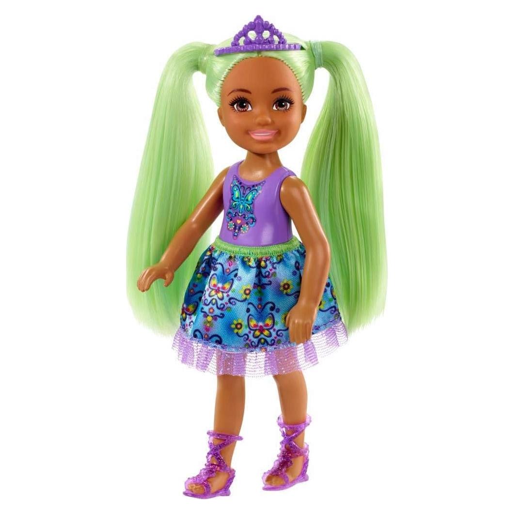 Muñeca Chelsea Sprite Barbie Dreamtopia 17.78 cm con accesorios
