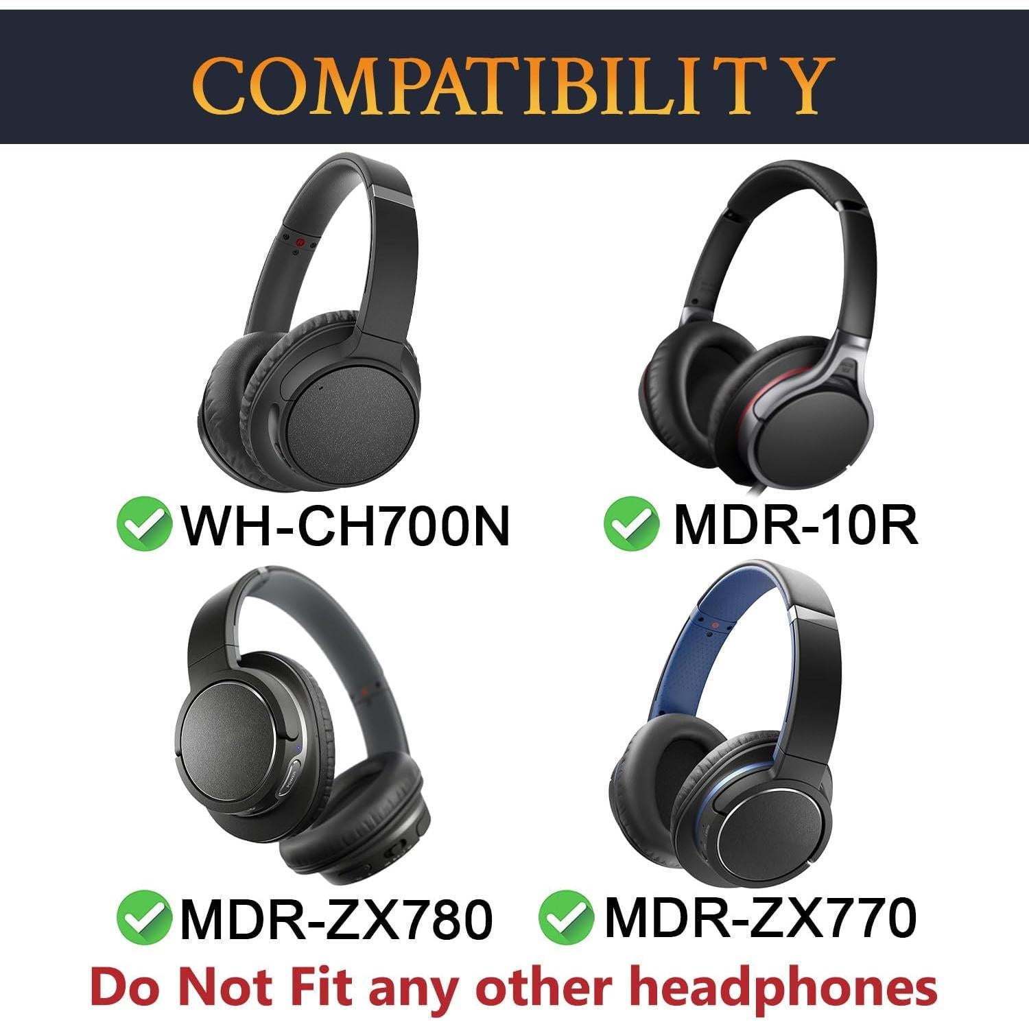 Almohadillas de Gel Refrigerante SOULWIT para Auriculares Sony