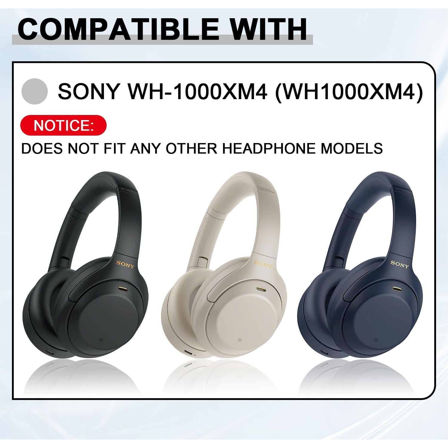 Almohadillas de Repuesto Sony WH-1000XM4 Dorado - Cojines Circumaurales
