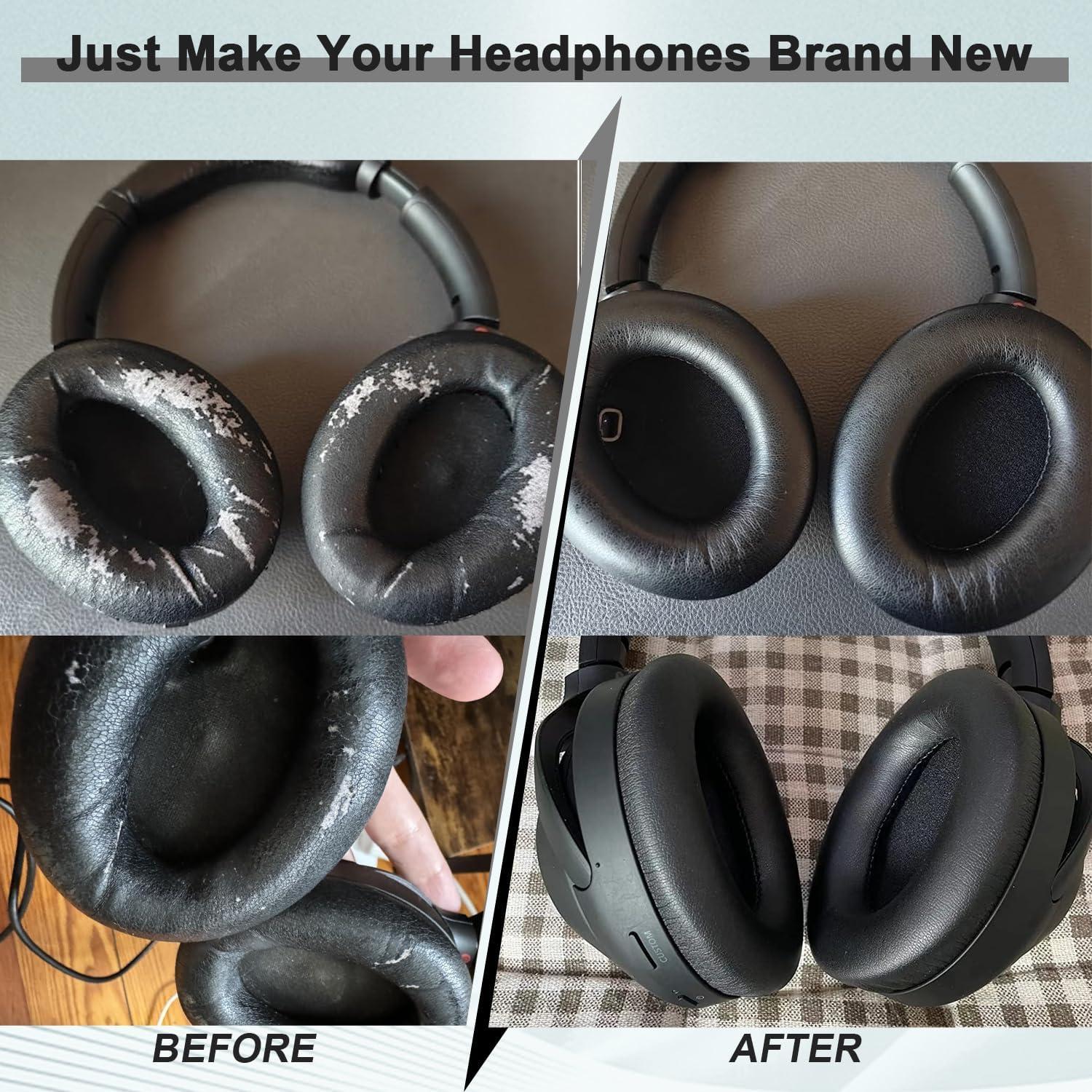 Almohadillas de Repuesto Sony WH-1000XM4 Dorado - Cojines Circumaurales