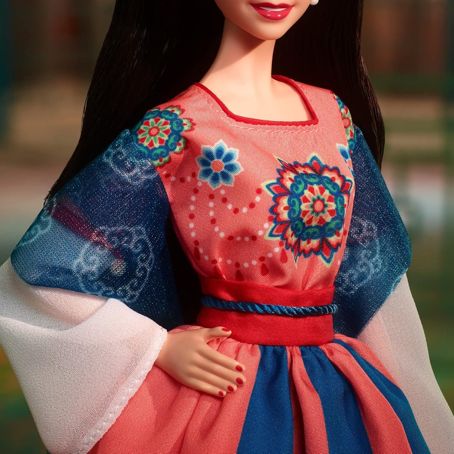 Barbie Signature Lunar New Year Doll in Traditional Hanfu Robe with Chinese Prints & Accessories, Collectible with Doll Stand & Certificate of Aithenticity