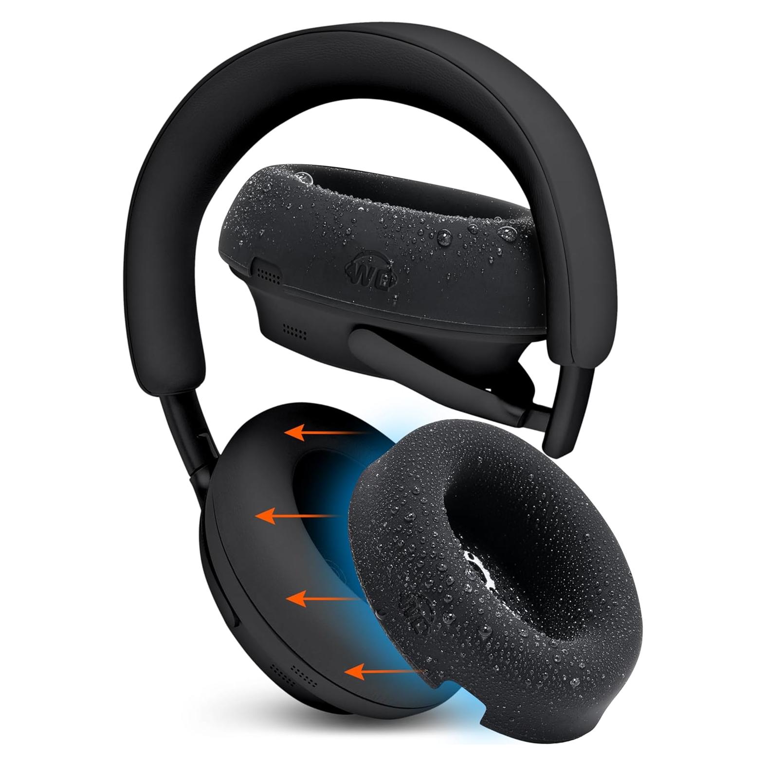 Fundas Protectores SweatZ para Bose QuietComfort Ultra - Negro