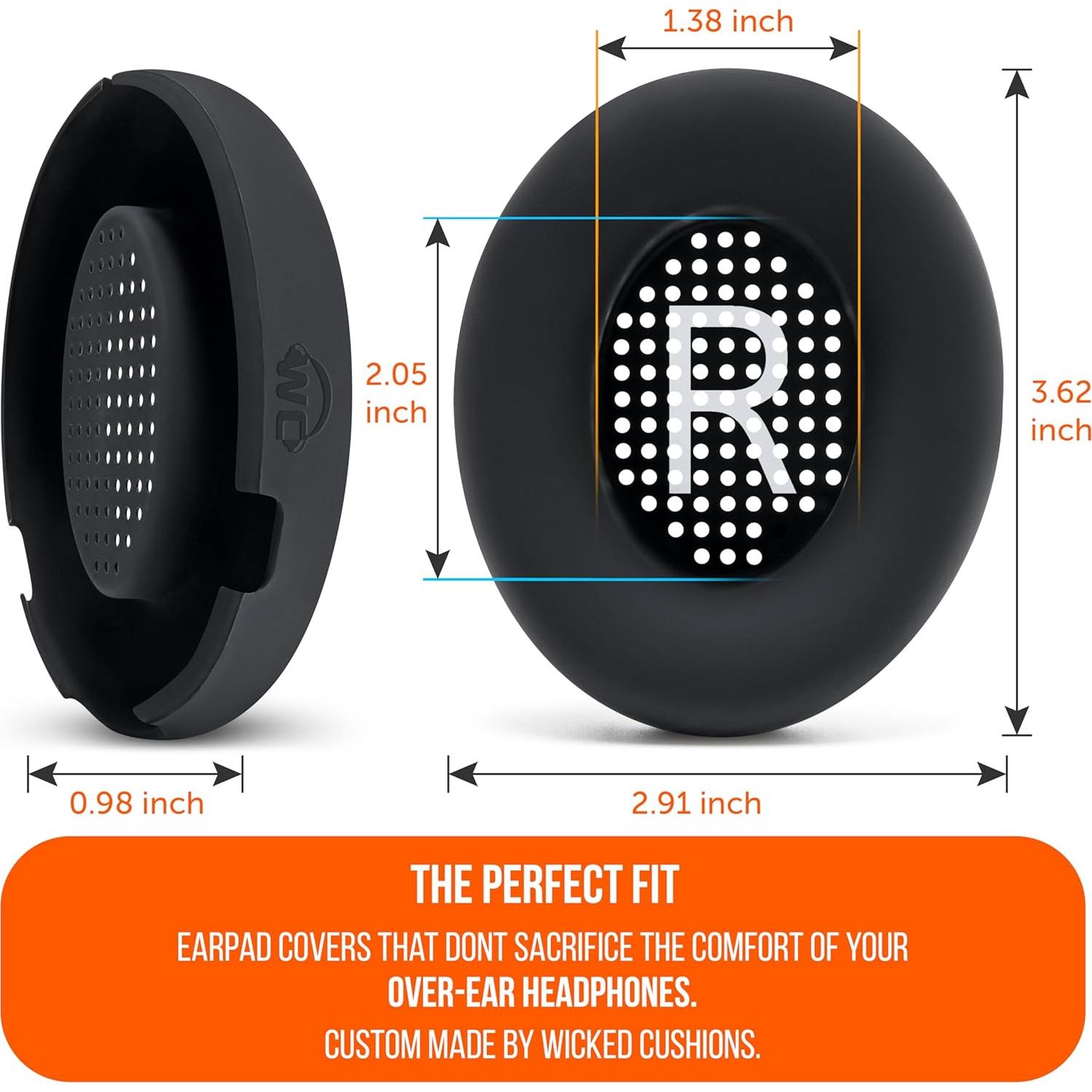 Fundas Protectores SweatZ para Bose QuietComfort Ultra - Negro