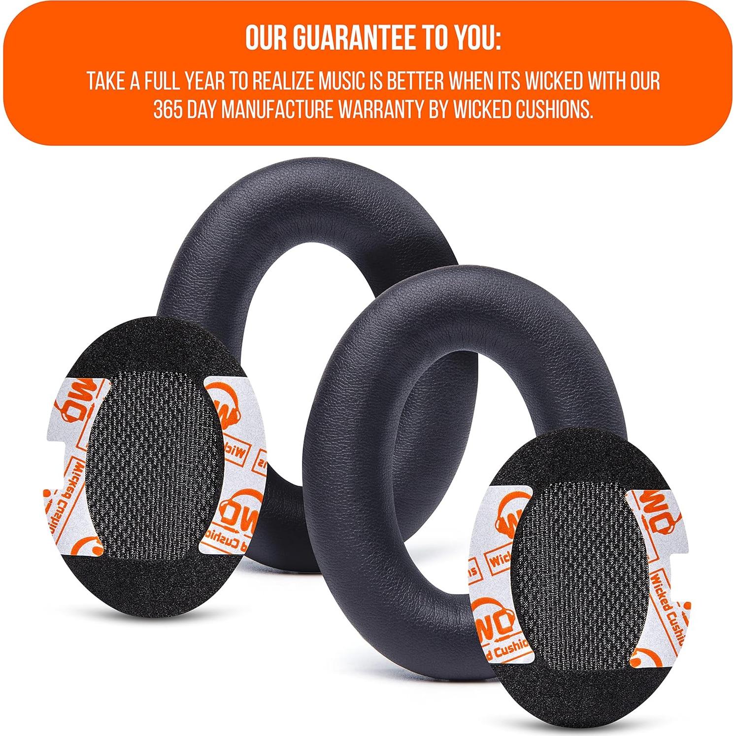 Almohadillas de Reemplazo Wicked Cushions para Auriculares Bose QC15 - Comodidad y Sonido Mejorados
