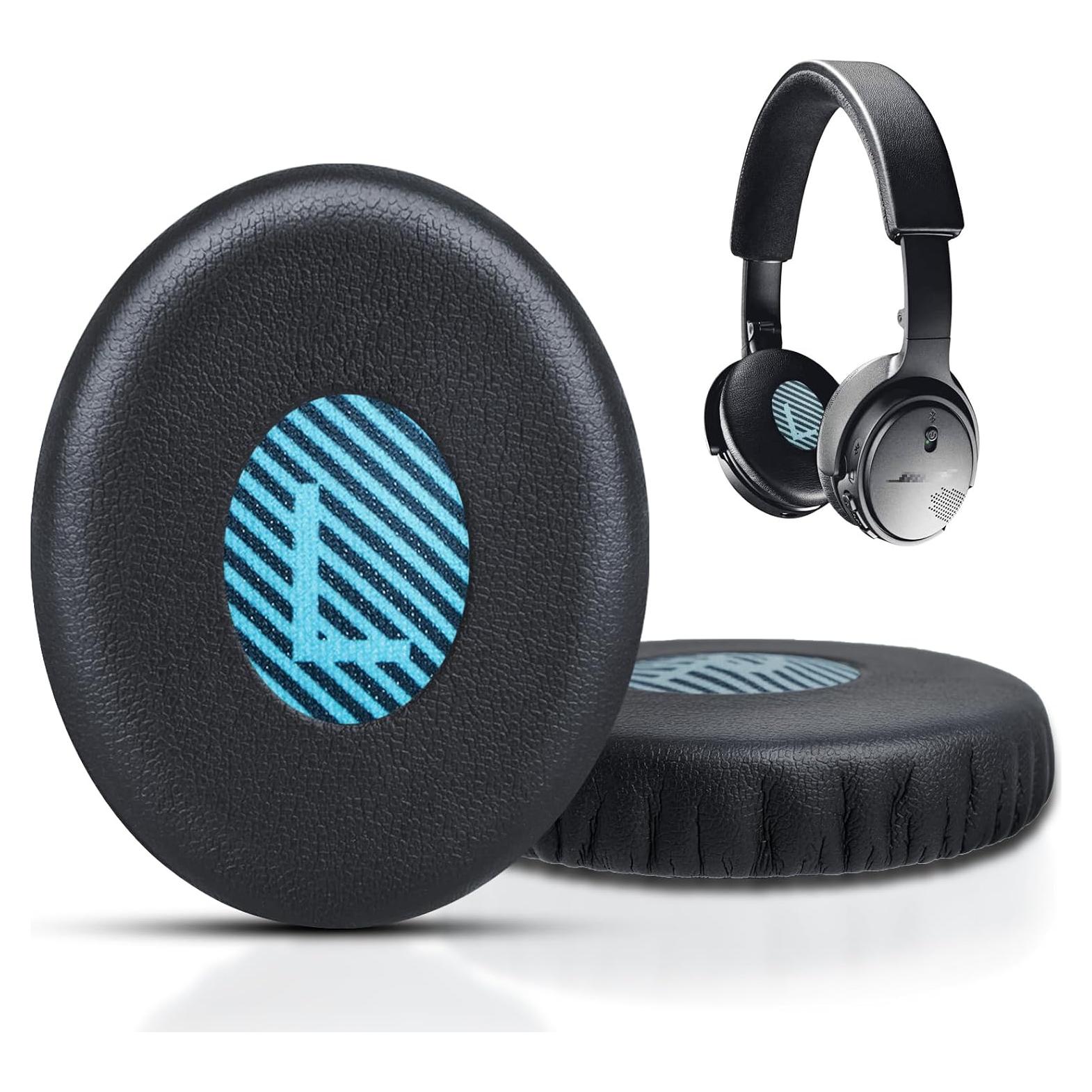 Almohadillas de Reemplazo GVOEARS para Auriculares Bose OE2 Azul