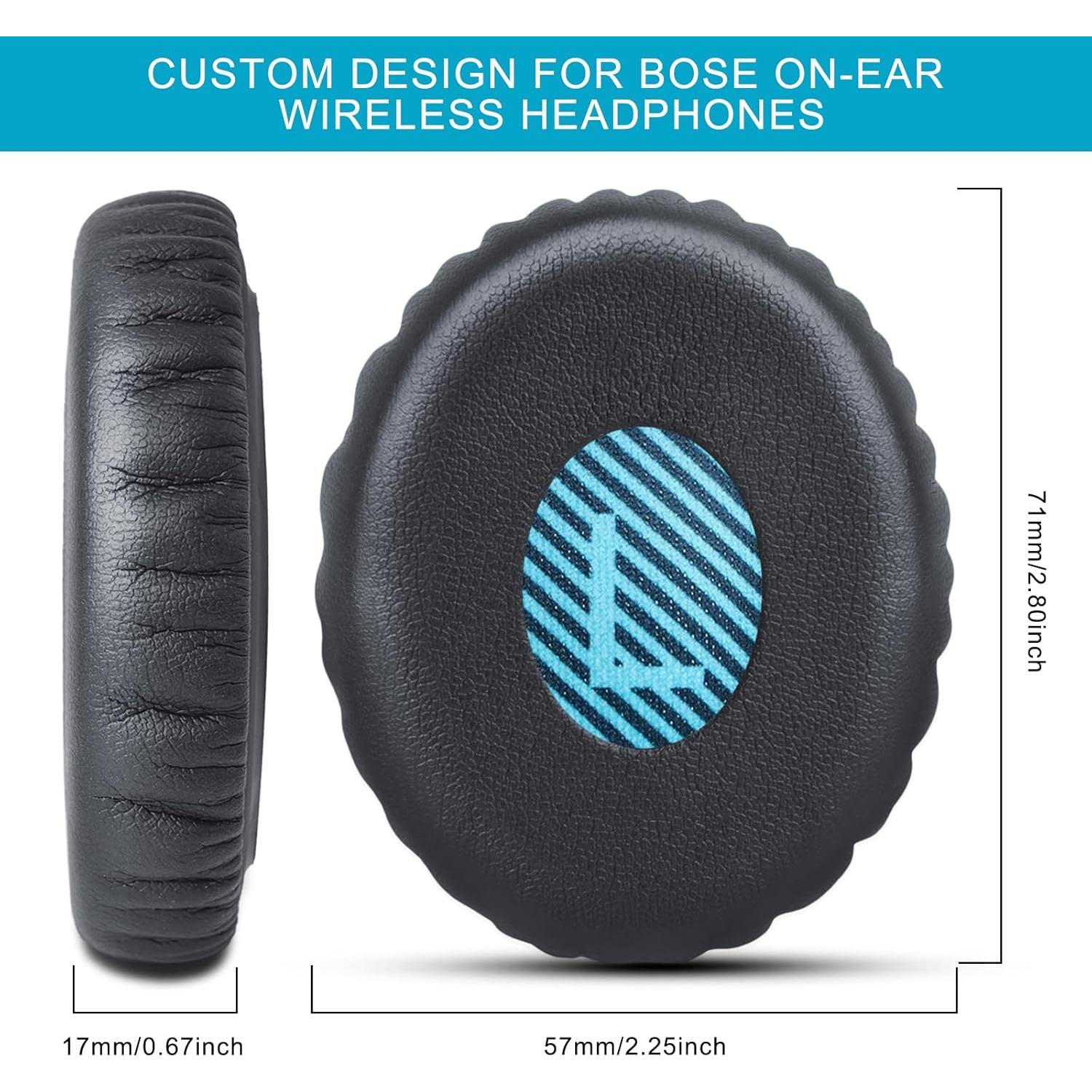 Almohadillas de Reemplazo GVOEARS para Auriculares Bose OE2 Azul